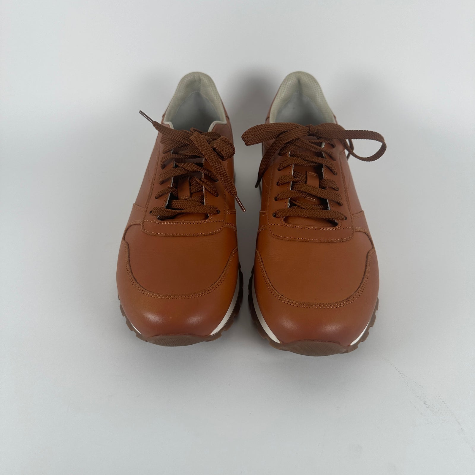 Brunello Cucinelli Brown Low Top Sneakers Size 42