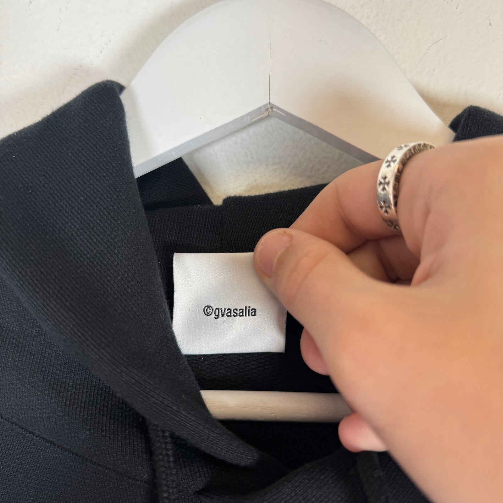 Vetements Black 'Only Vetements' Hoodie Size XS