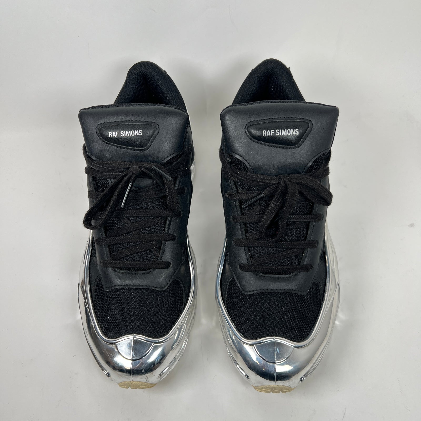 Raf Simons Black/Silver Ozweego Size 8.5