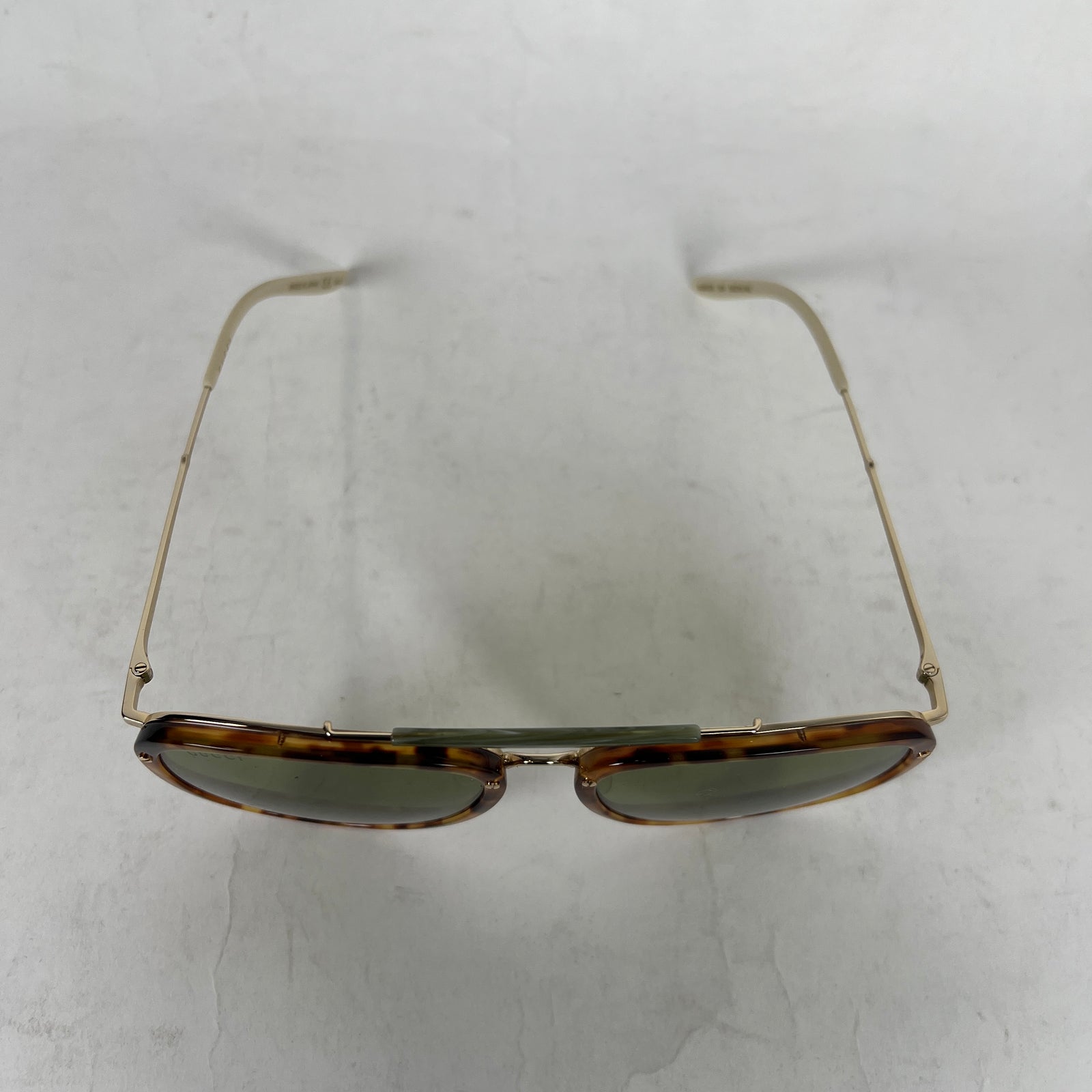 Gucci Tortoise/Green Sunglasses