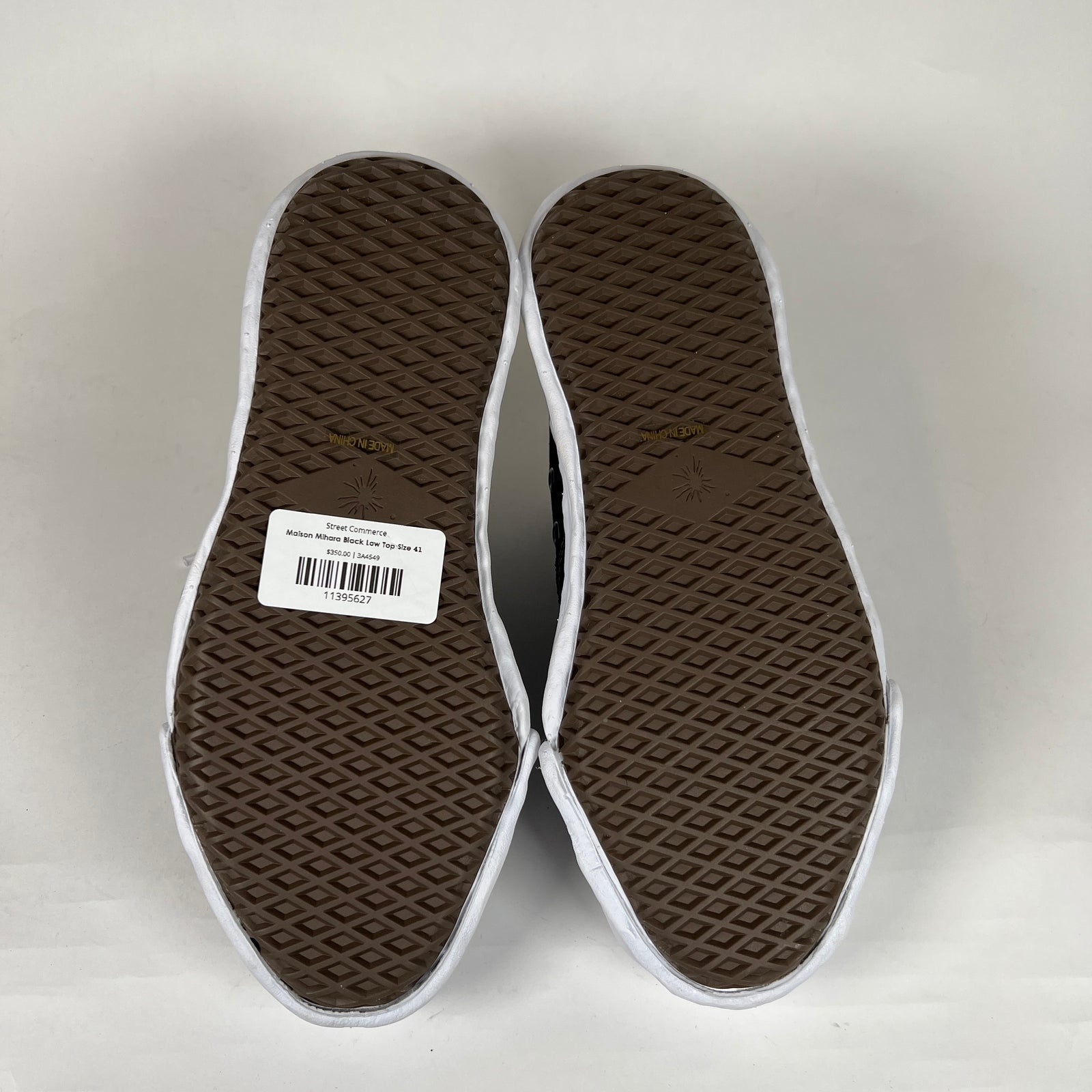 Maison Mihara Black Low Top Size 41