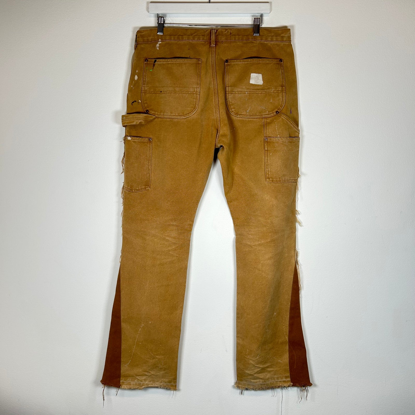 Gallery Dept Tan OG Painted LA Flare Carpenter Size 36