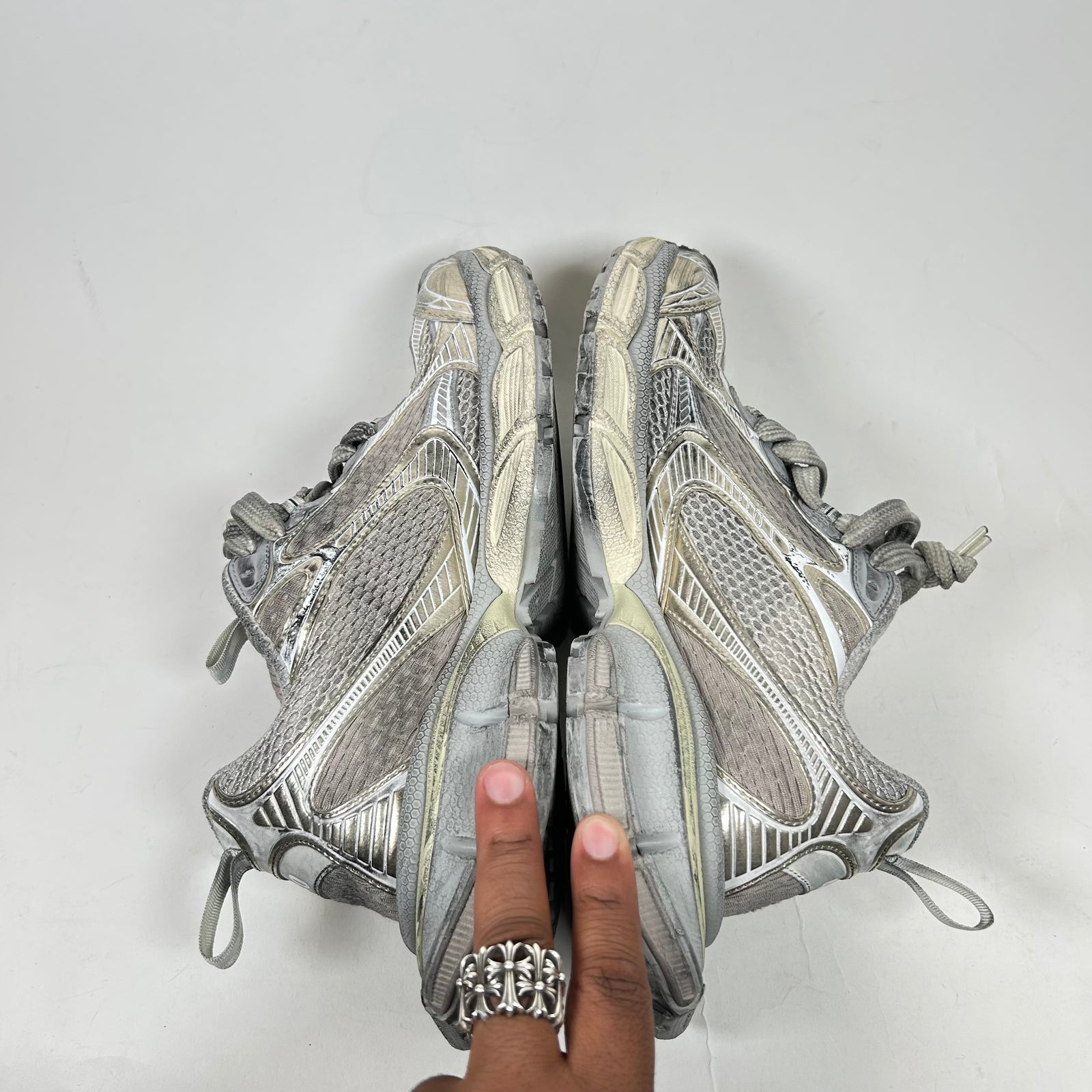 Balenciaga Grey Egg Shell 3XL Sneaker Size 40