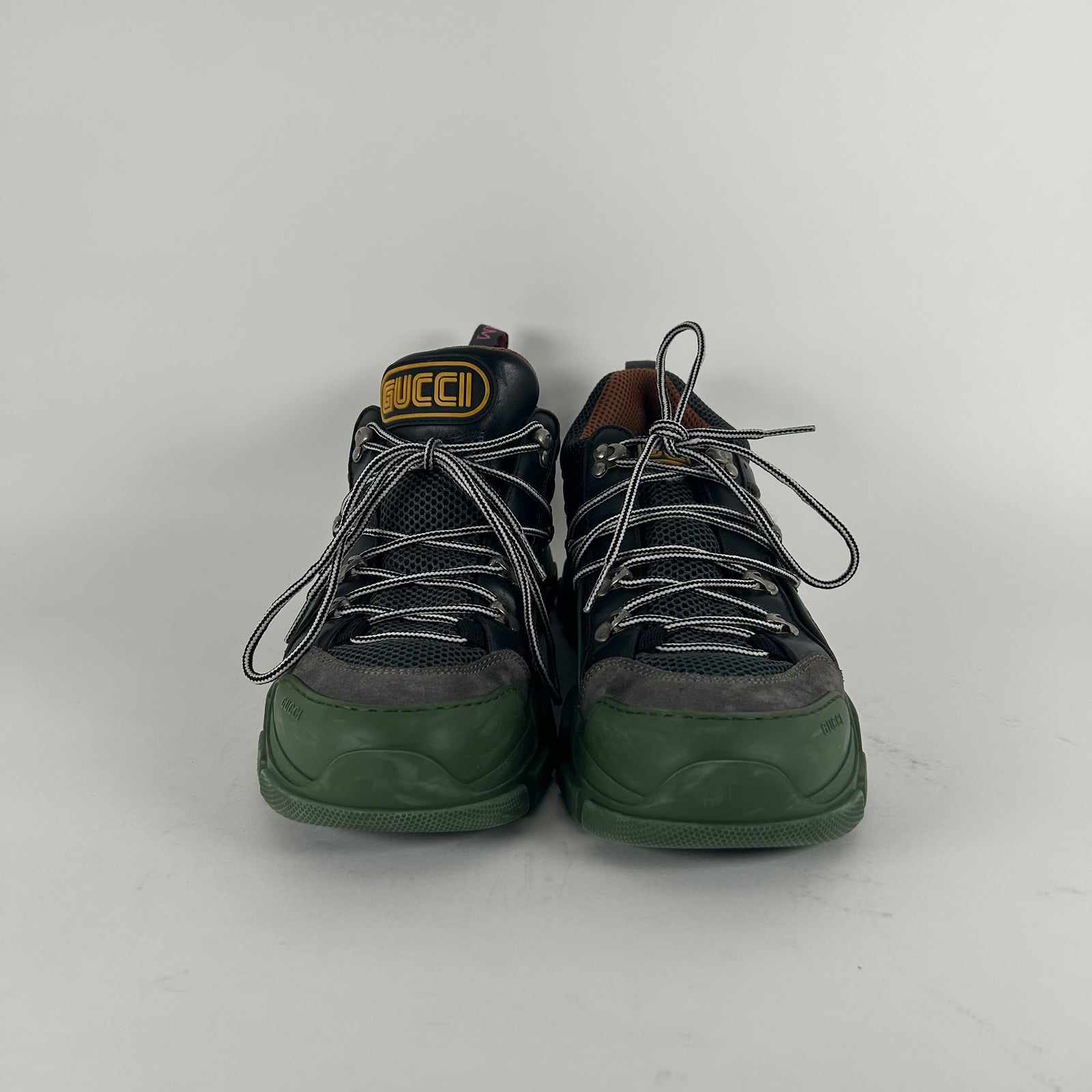 Gucci Green FlashTrek Sneaker Size 9