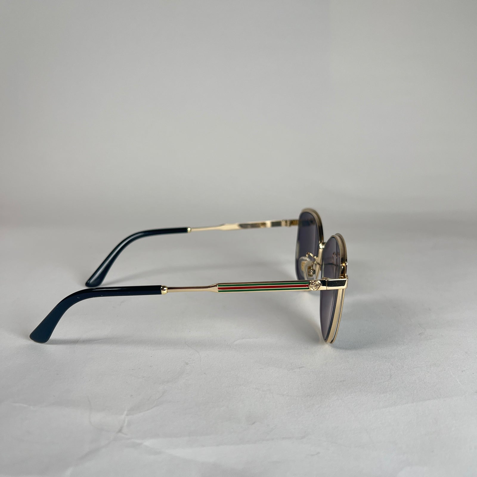 Gucci Gold Cat Eye Sunglasses