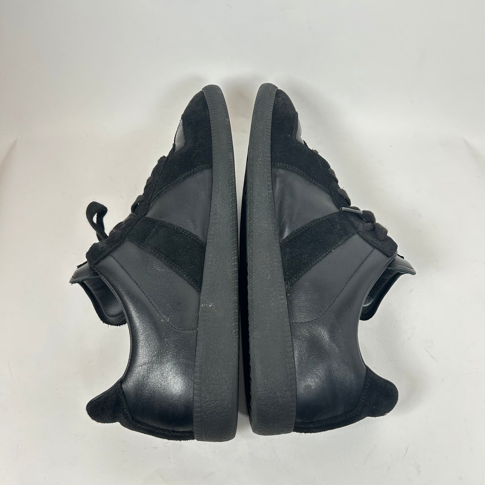 Maison Margiela Triple Black Gats Size 45