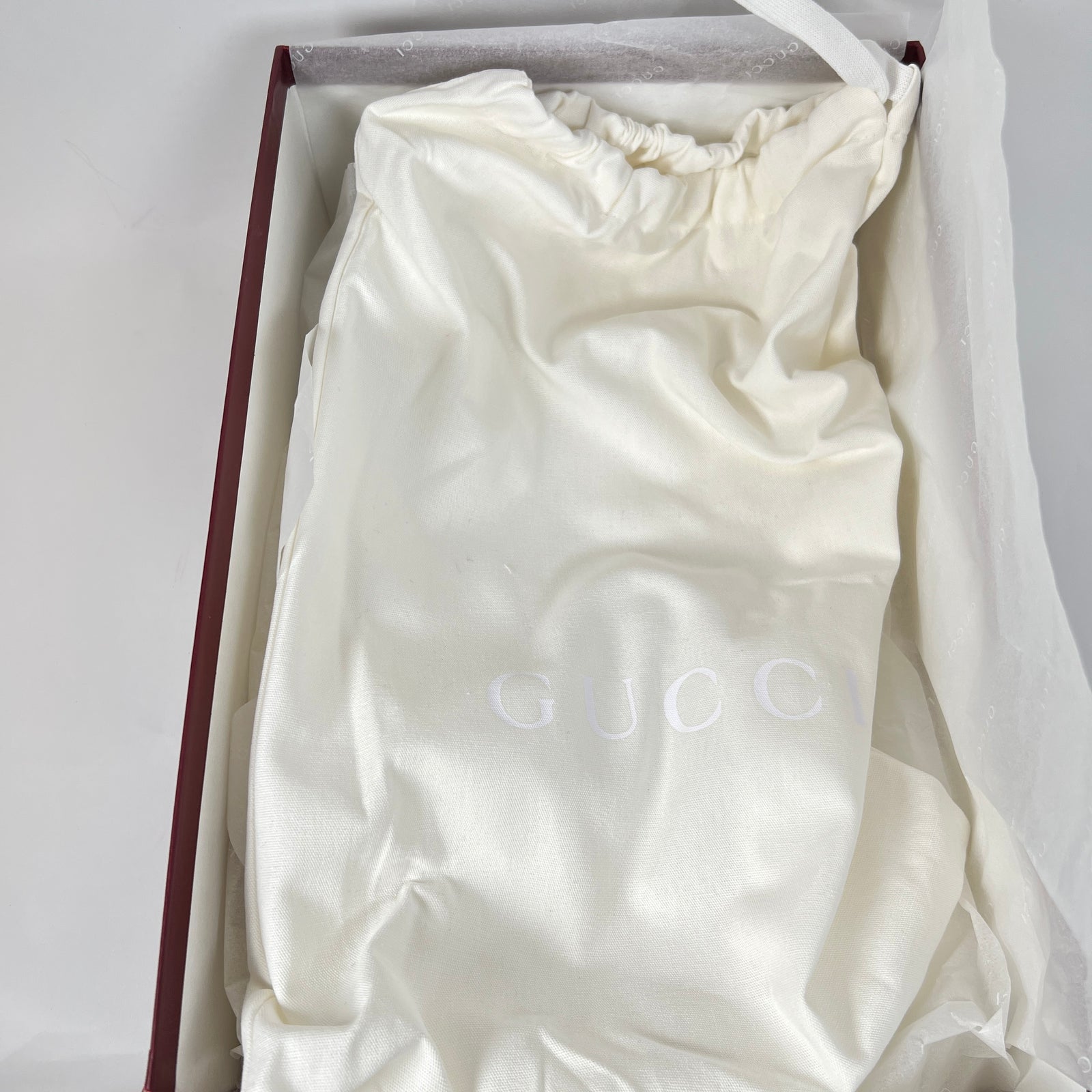 Gucci White/Beige GG Re-Web Sneaker Size GG 8.5