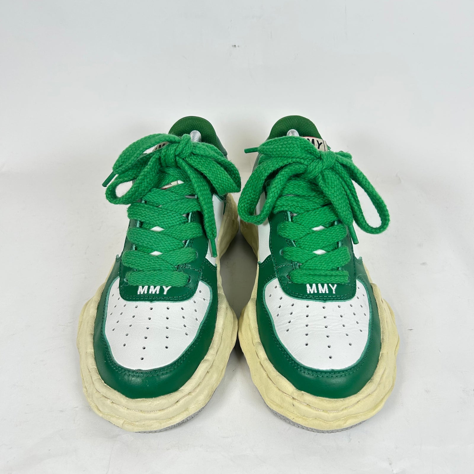 MMY Vintage Green Wayne Low Sneaker Size 40