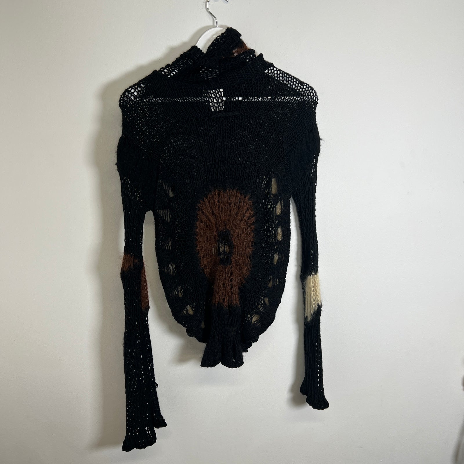 JPG Spider Webbed Knit Sweater AW07 Size M