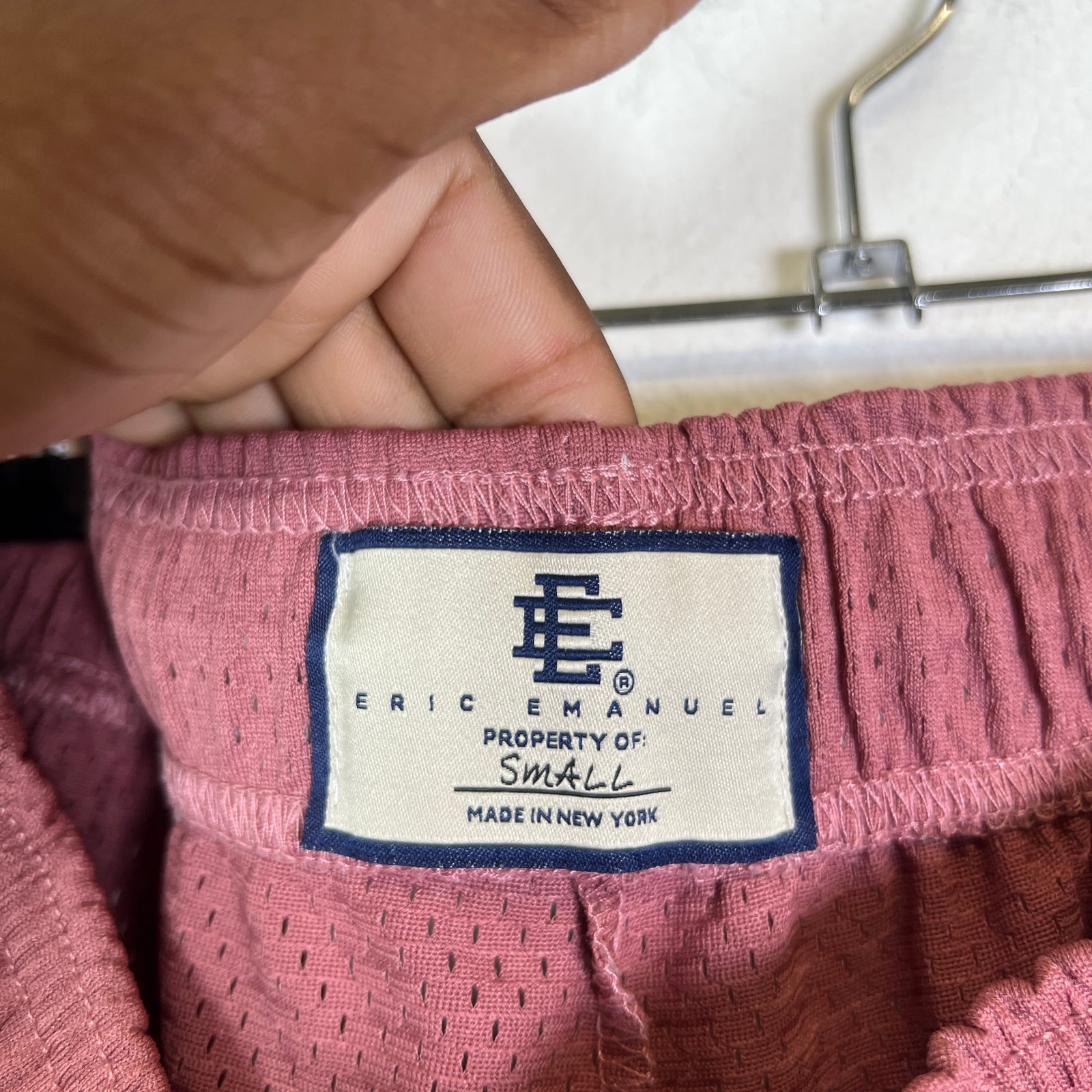 Eric Emanuel Burgundy EE Basic Shorts