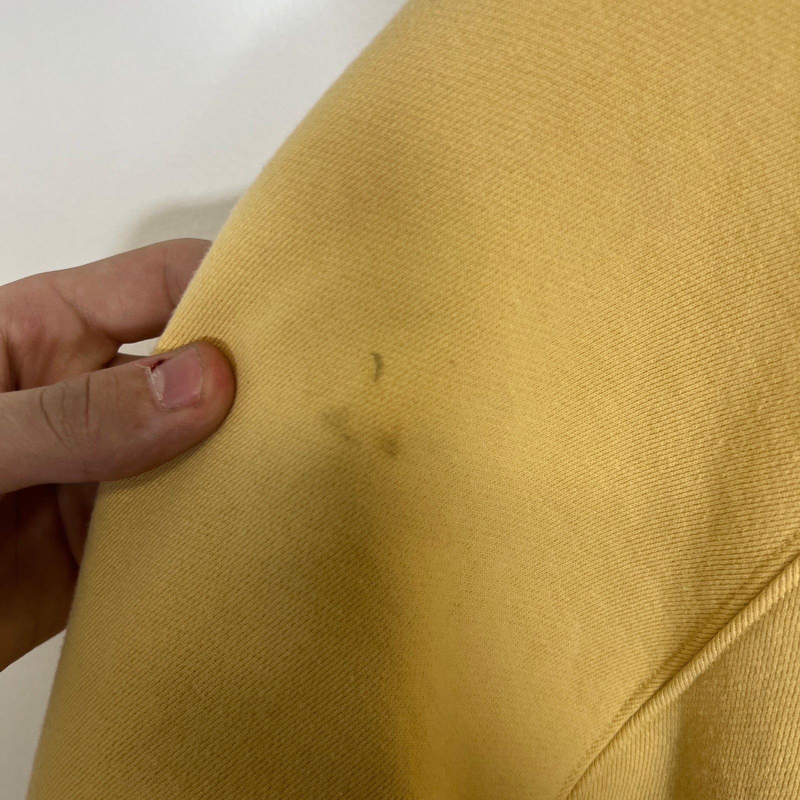 Essentials Yellow Crewneck Size XS
