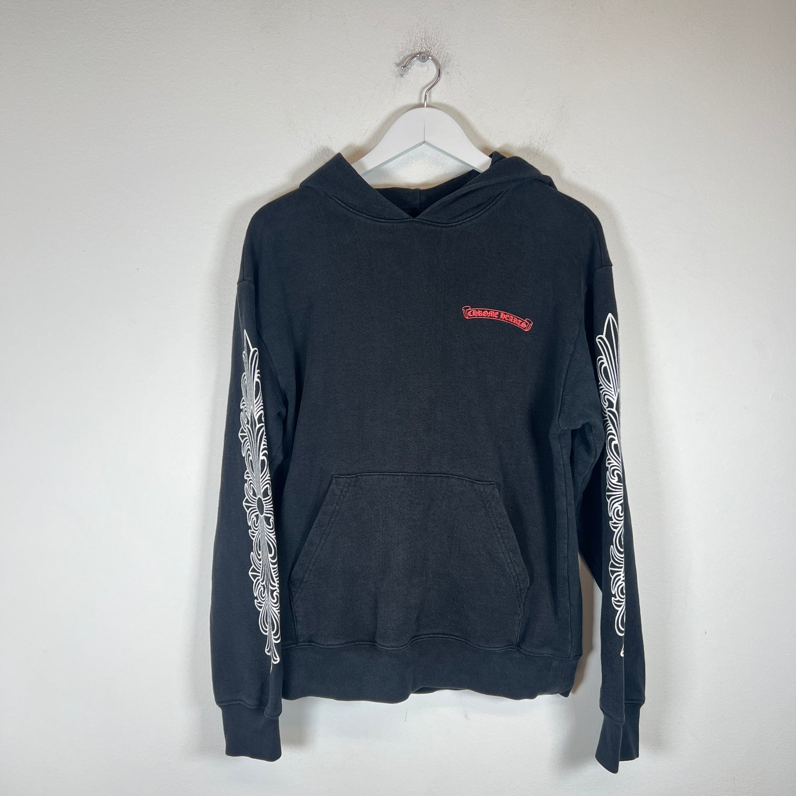 Chrome Hearts Black Matty Boy Floral Chomper Size M