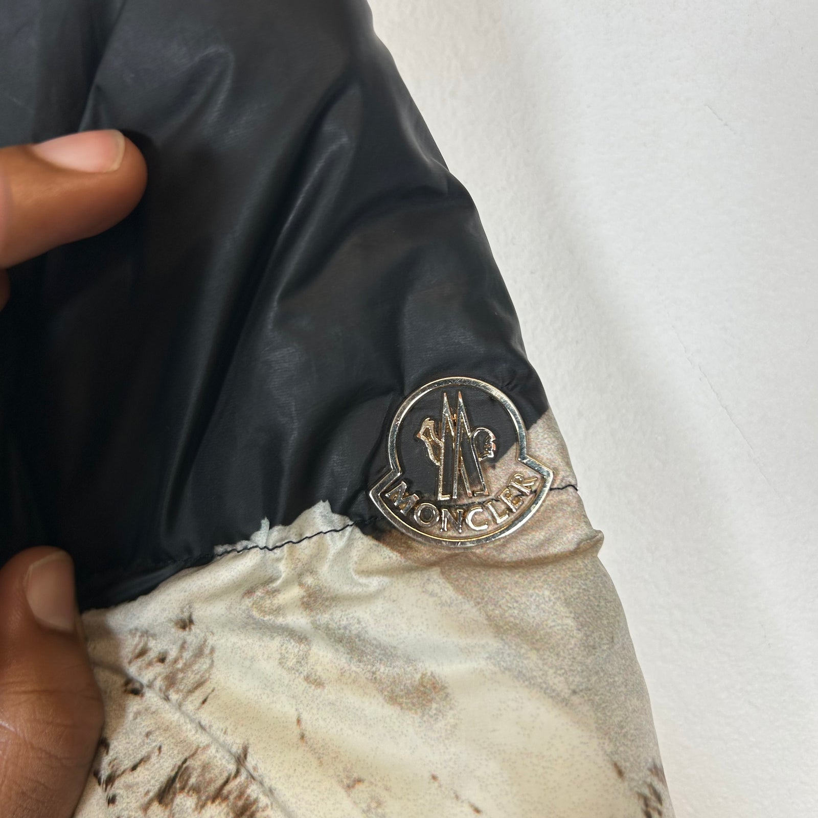Moncler x Dan Holdsworth AW14 'Blackout' Down Jacket Size 2