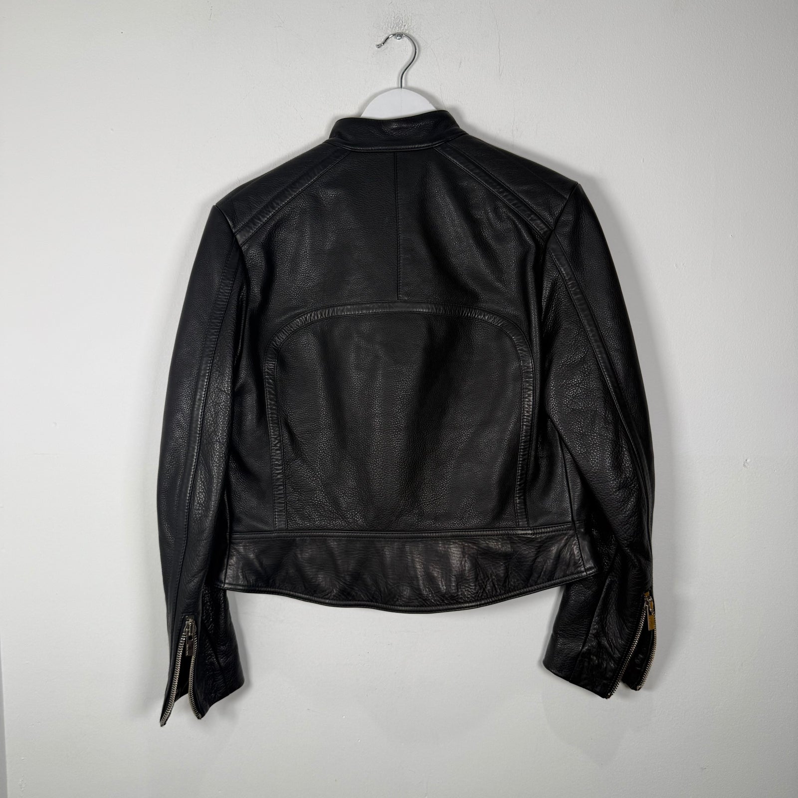 Balenciaga AW13 Cropped Biker Jacket Size S