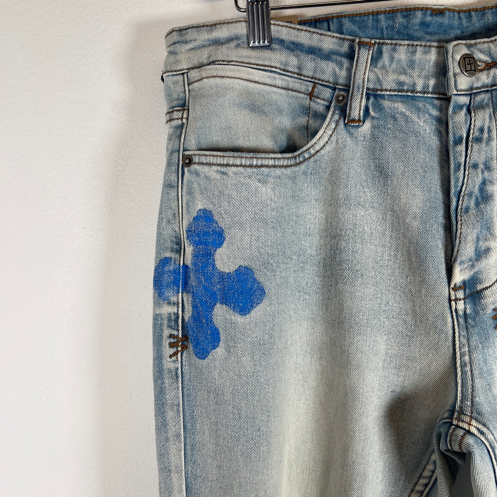 Ksubi Lightwash Van Winkle 'Right Time' Jeans Size 34