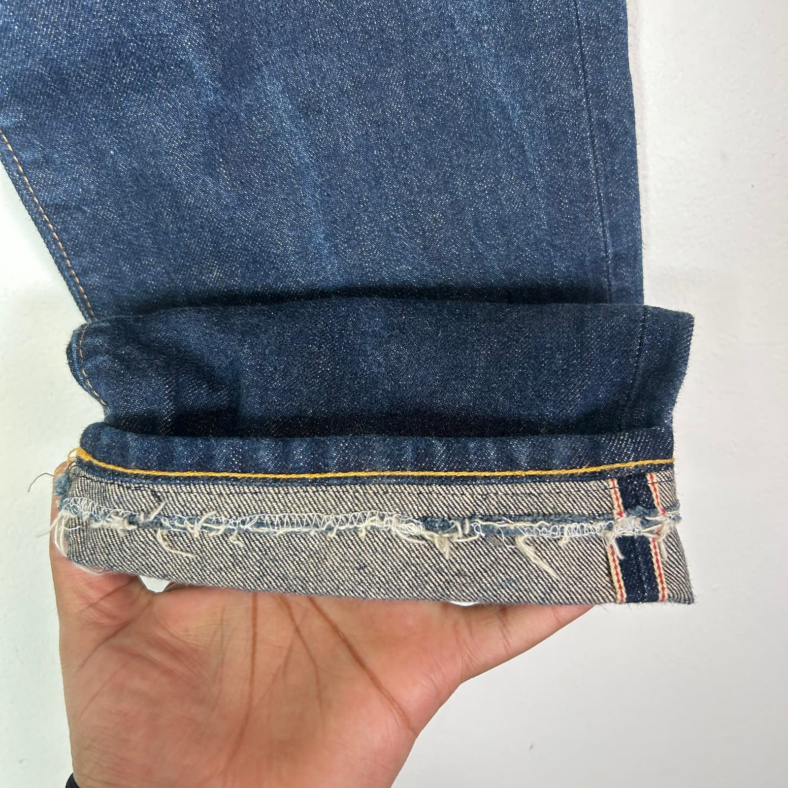 RRL Indigo Straight Leg Jeans Size 34