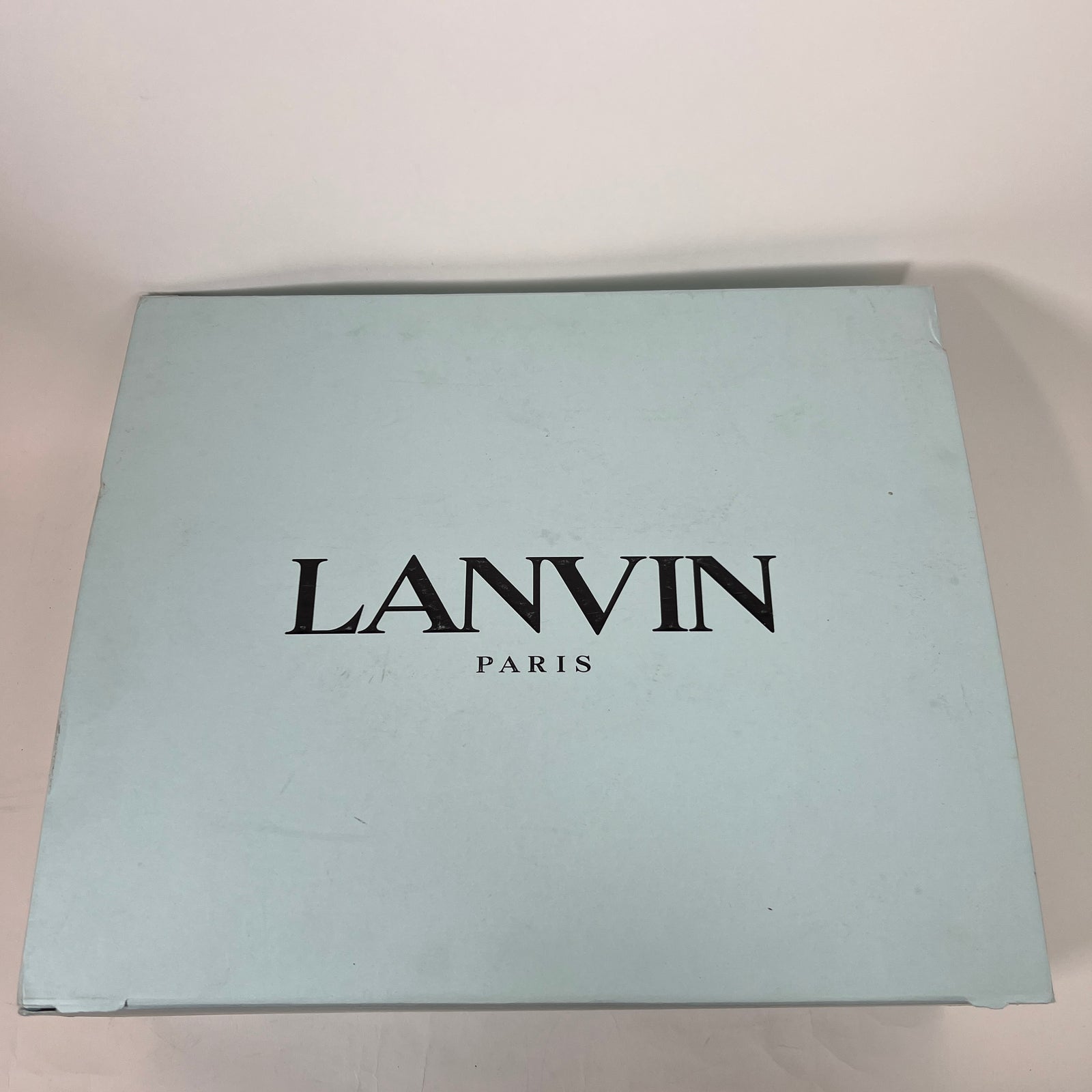 Lanvin White OG Curb Sneaker Size 42