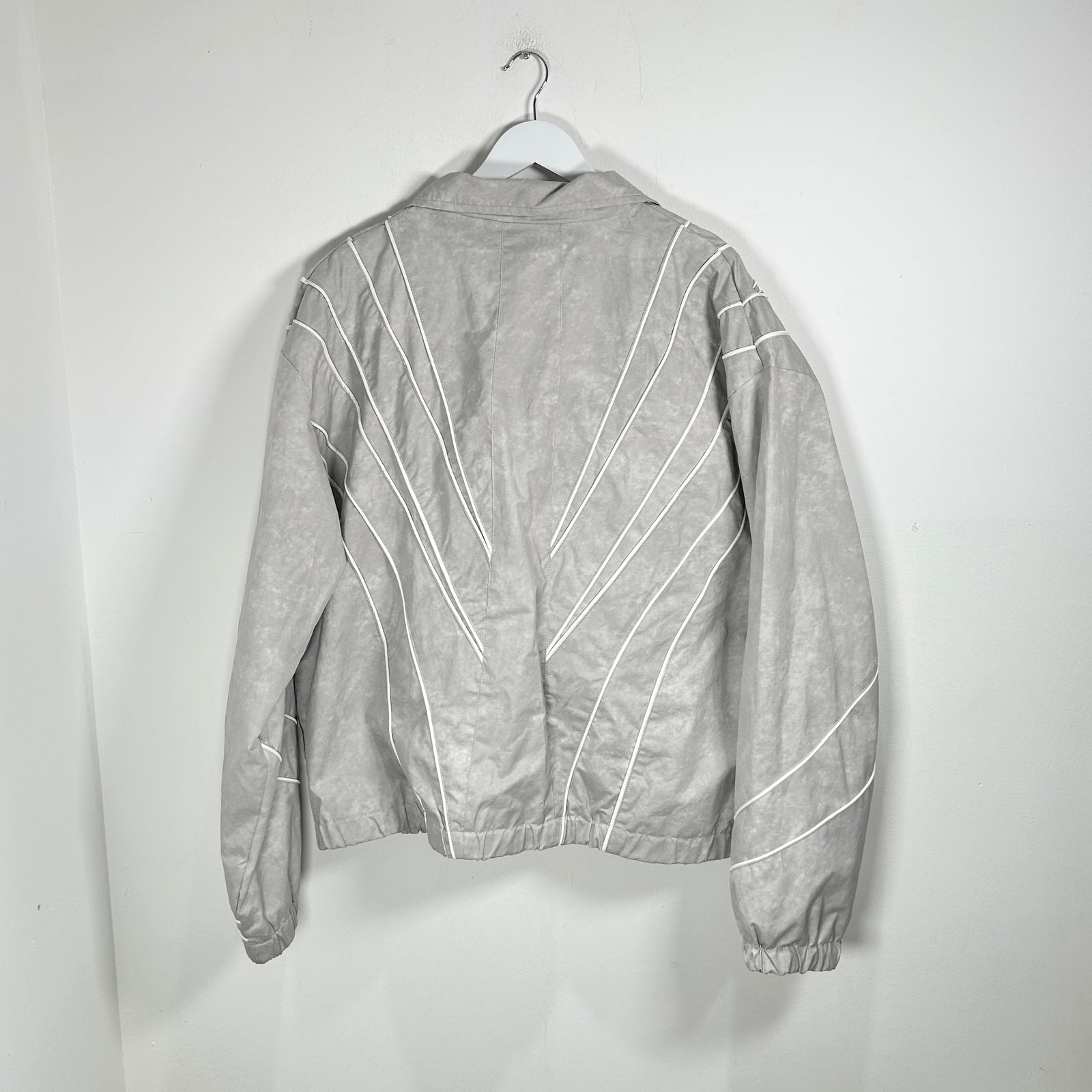 Vale Grey Spiral Track Jacket Size XXL