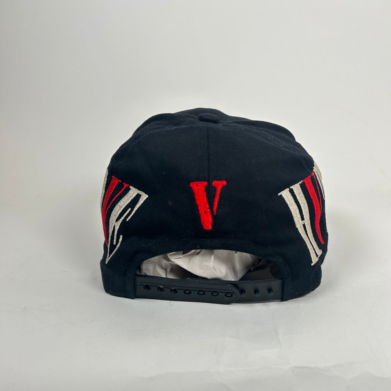 Saint Michael x Vlone Black Logo Cap