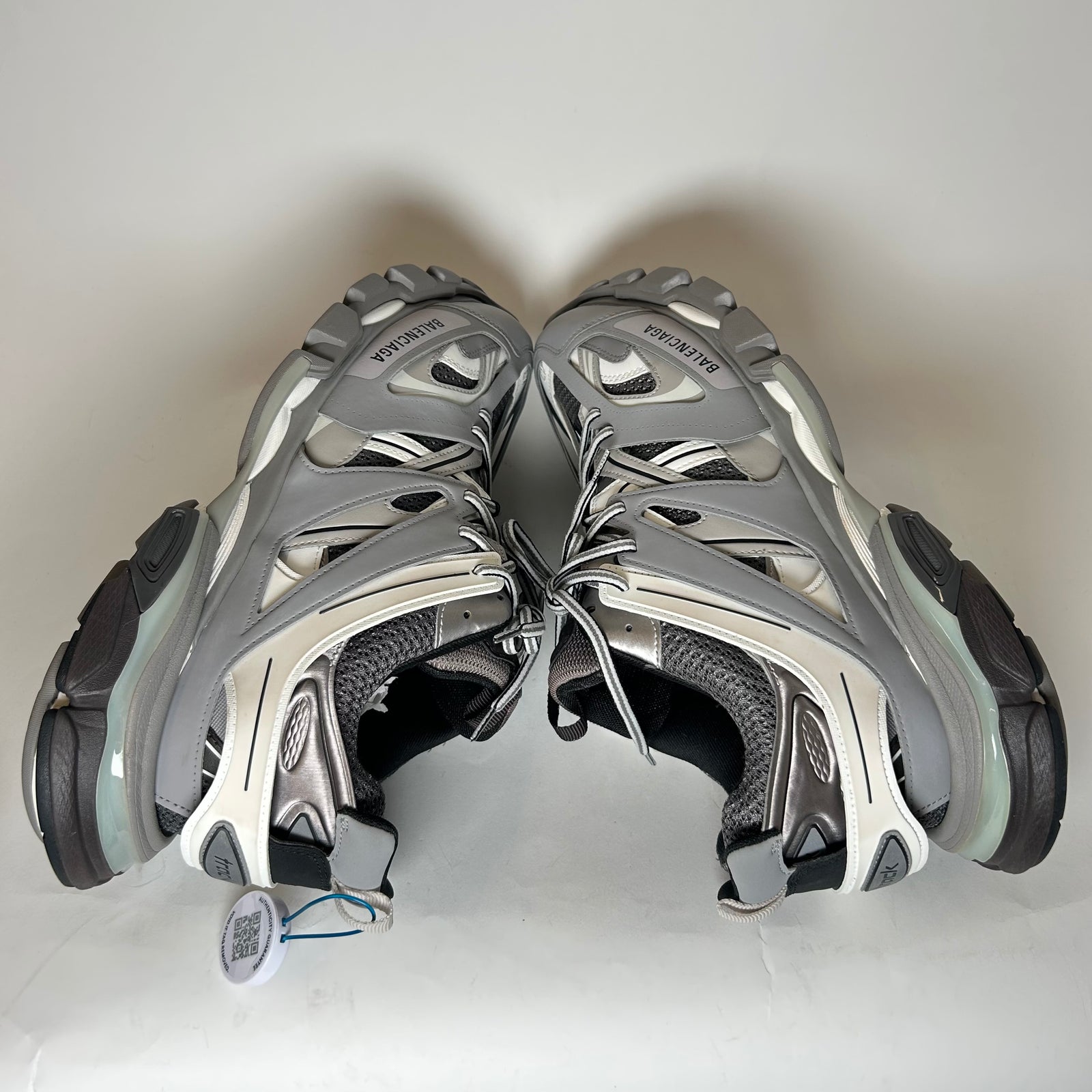 Balenciaga Grey/White Track Sneaker Size 47