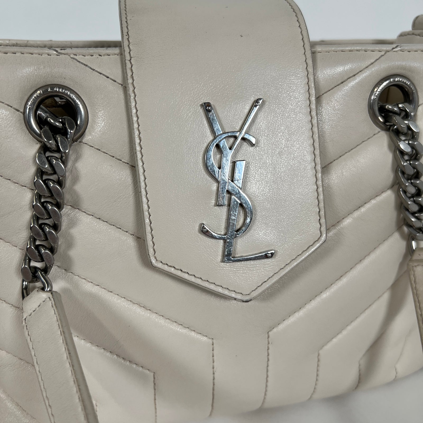Saint Laurent Small Matelasse LouLou Shopper Bag