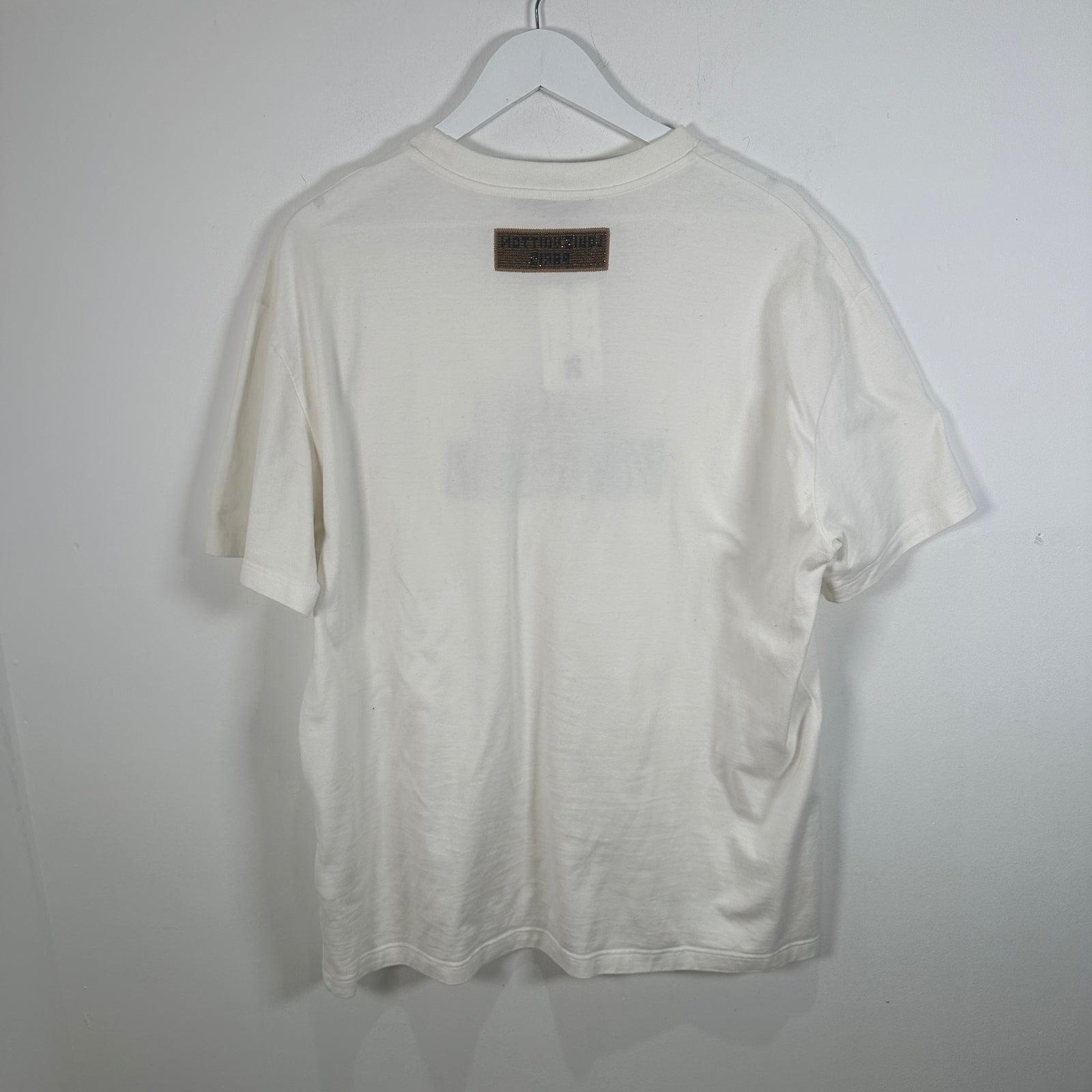 Louis Vuitton Sequin Pearl Logo T-Shirt Size XL