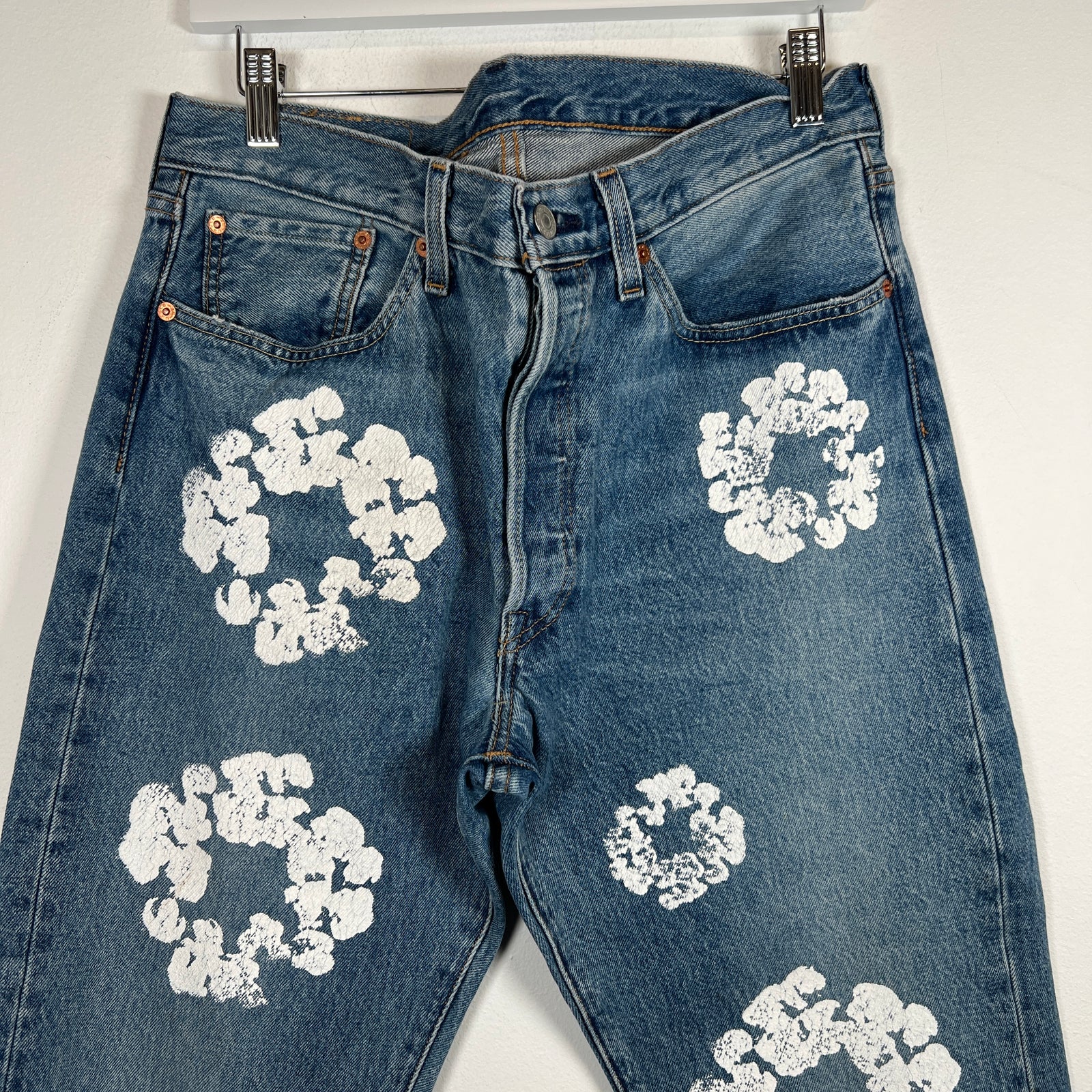 Denim Tears Lightwash Wreath Jeans Size 33