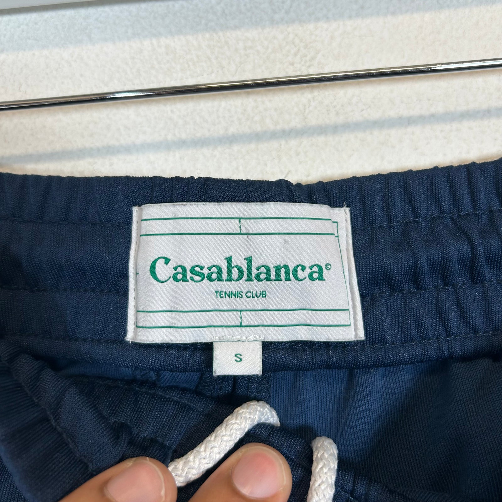 Casablanca Navy Patch Track Pants Size S