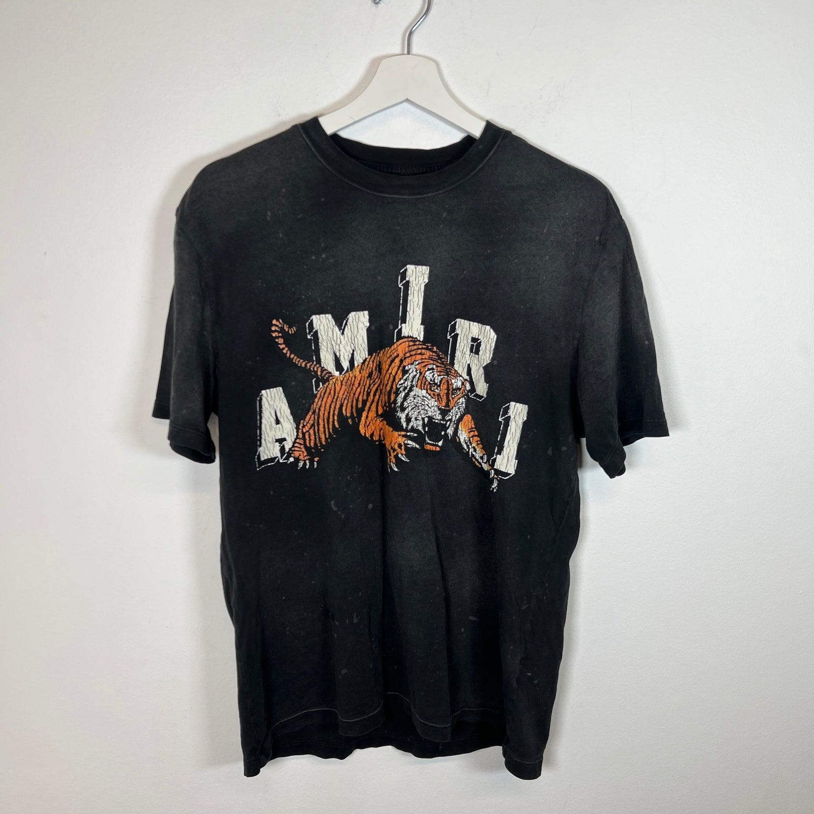 Amiri Vintage Wash Tiger Tee Size S