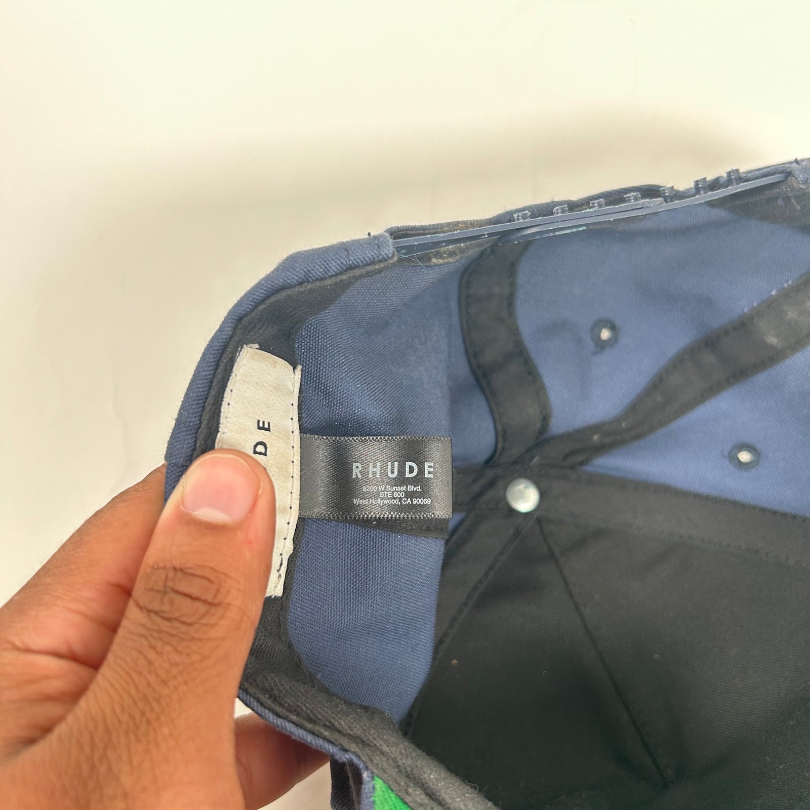 Rhude Navy American Motors Hat