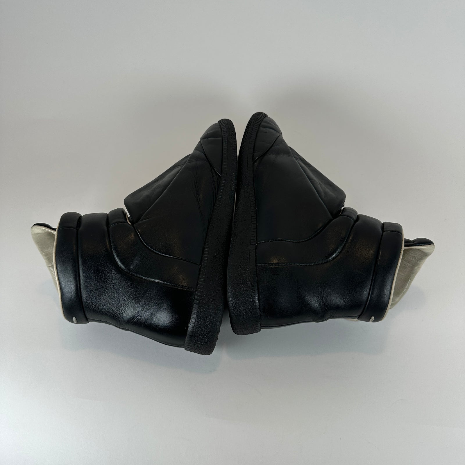Maison Margiela Re-Edition Black Leather Hightop Futures