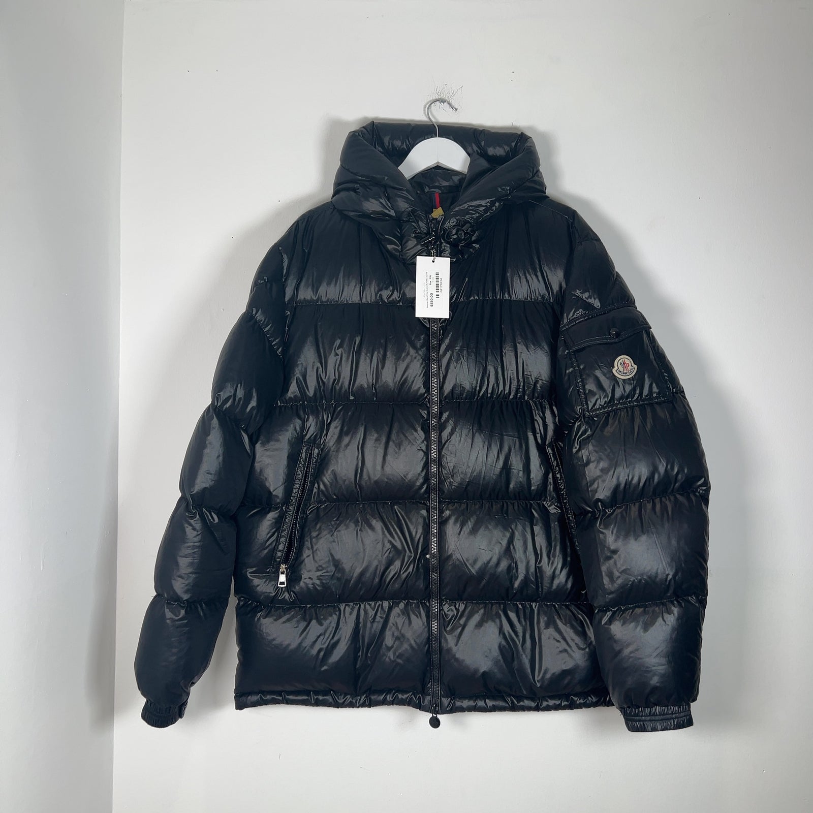 Moncler Black Erins Giubbotto Puffer Jacket