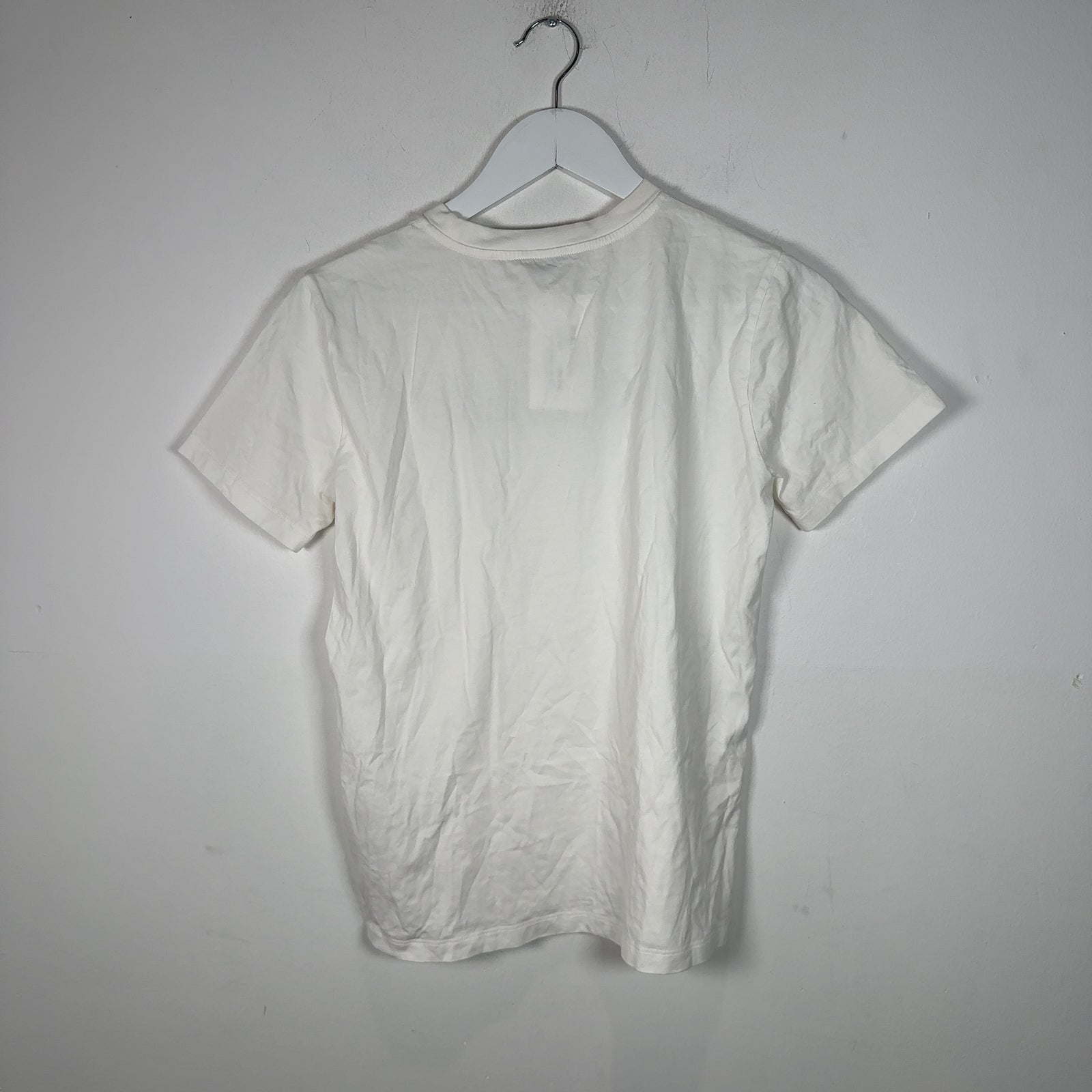 Moncler White Logo T-Shirt