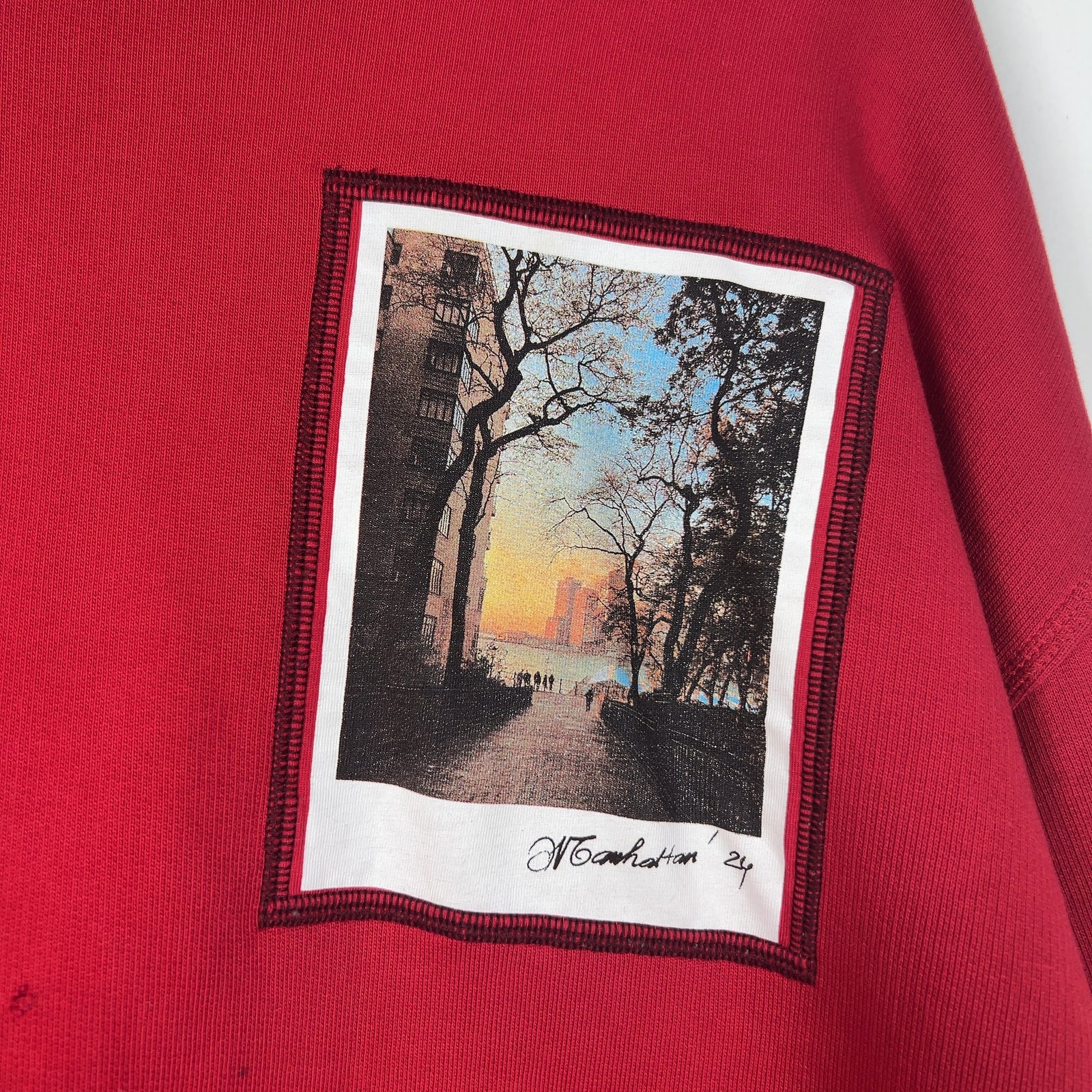 Helmut Lang Peter Do 'Manhattan' Polaroid Hoodie