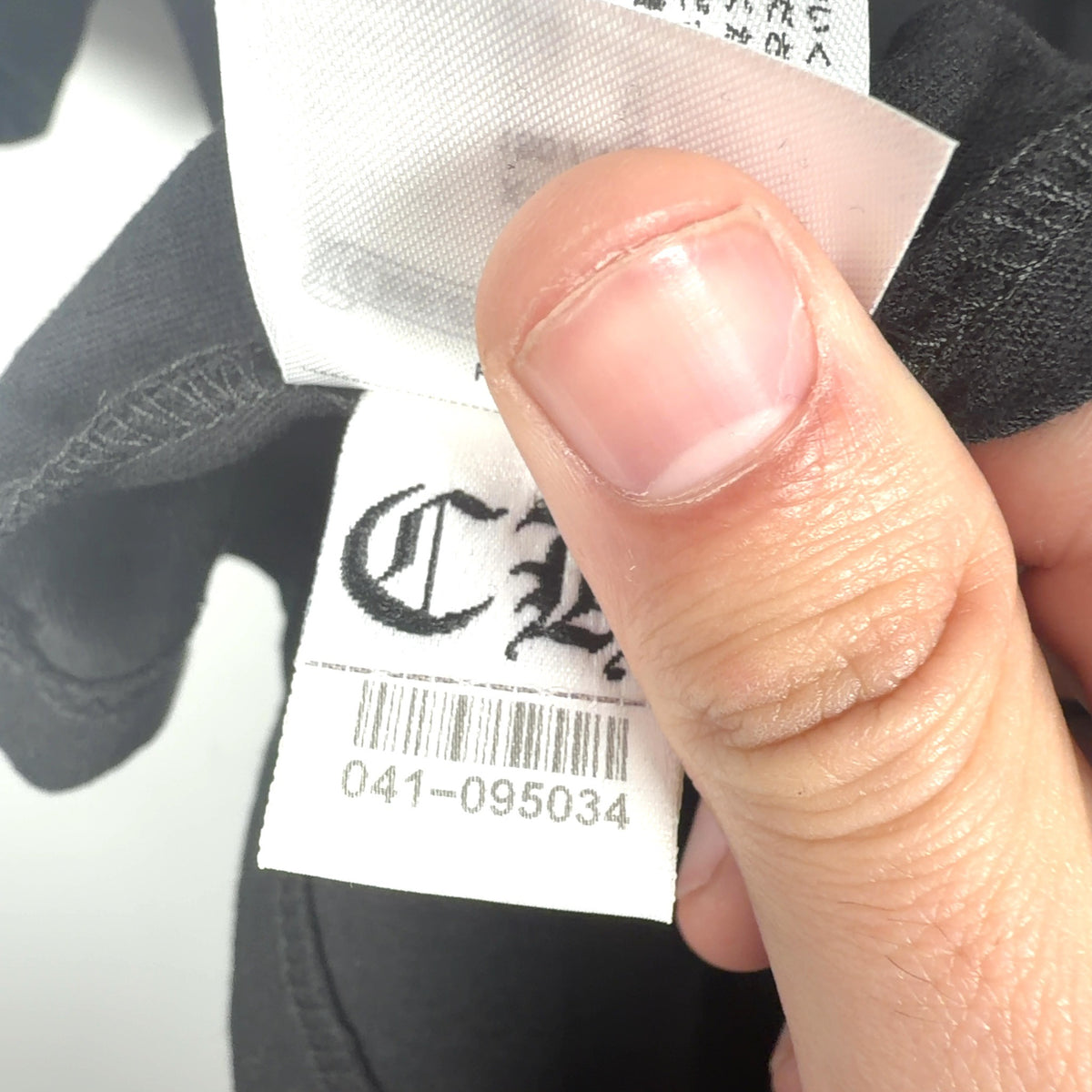 Chrome Hearts Neck Logo Black T-Shirt