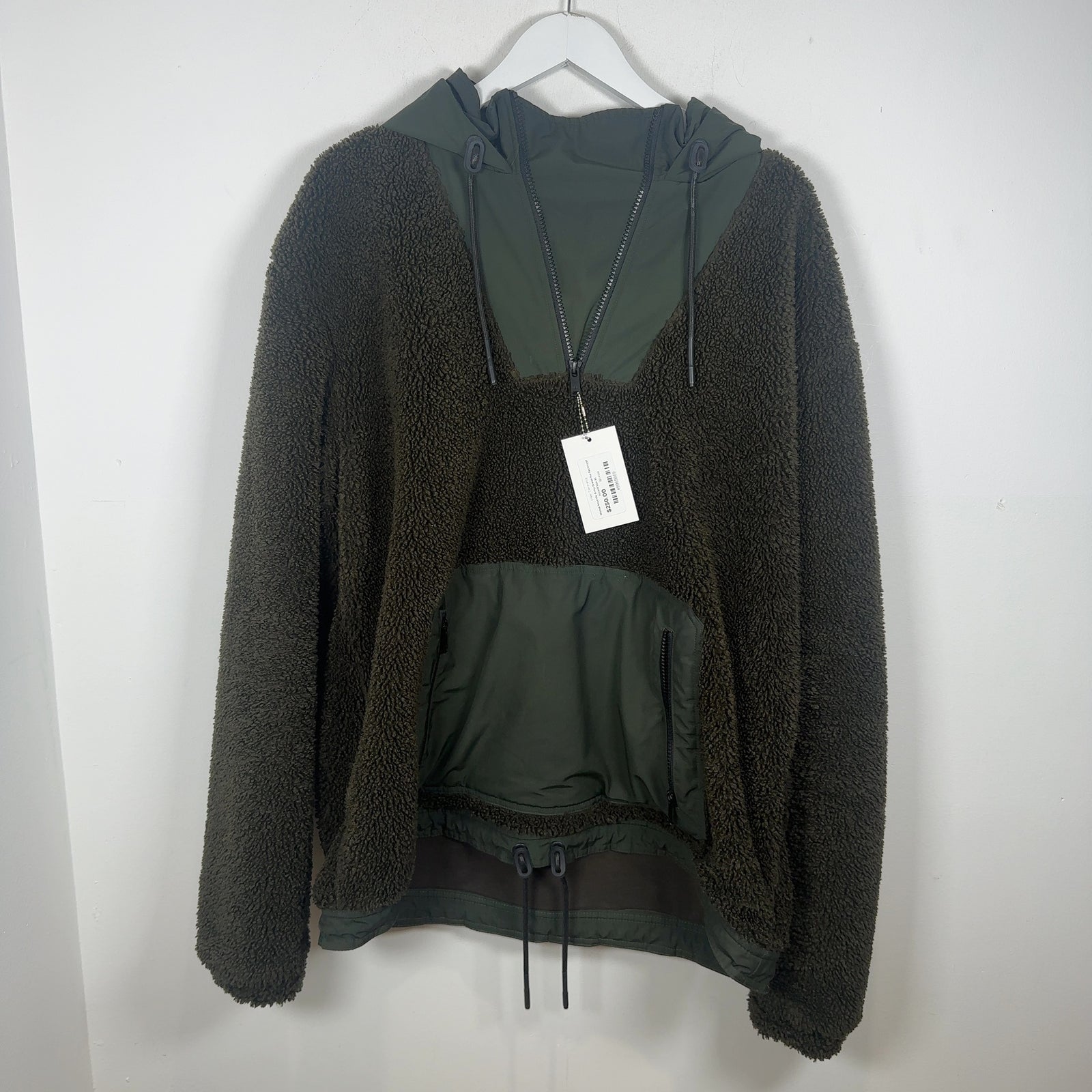 Moose Knuckle Army Green Fur Technical Jacket Size XL