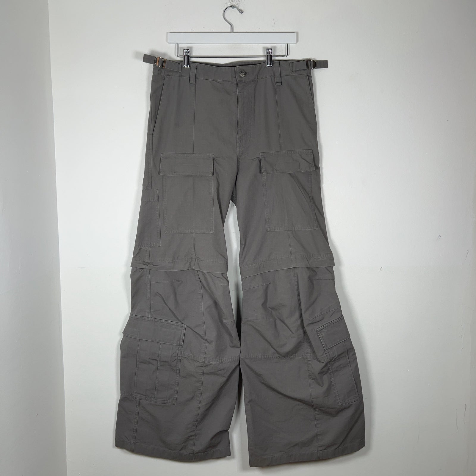 Balenciaga Flared Convertible Technical Pants