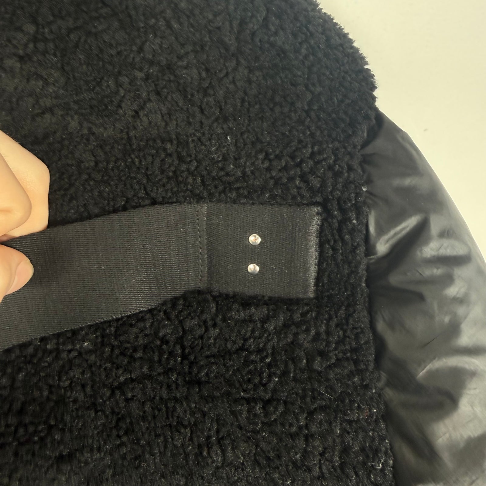 Rick Owens x Moncler FW23 Cyclopic 1/4 Shearling Down Jacket