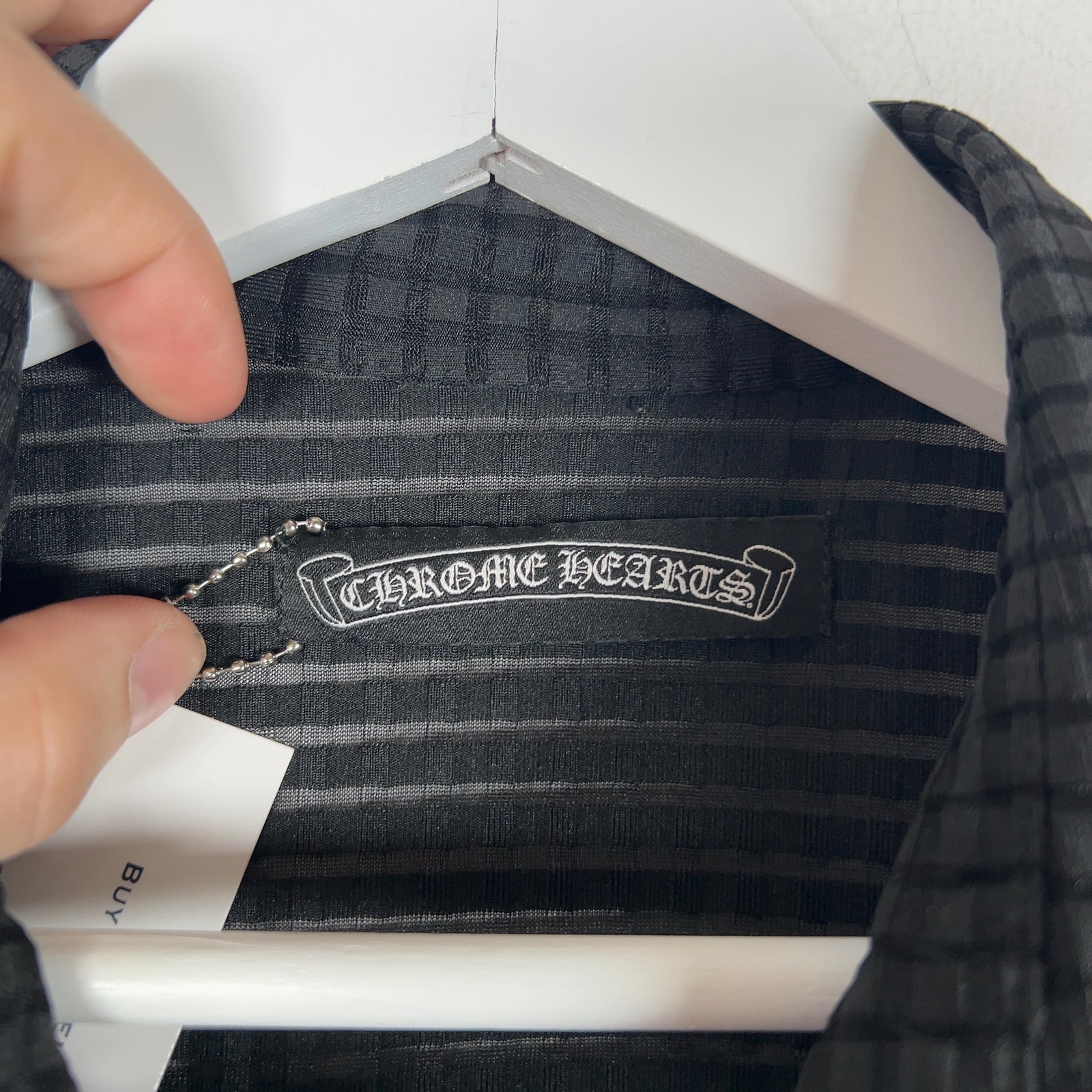 Chrome Hearts Cross Ball Button Up Shirt