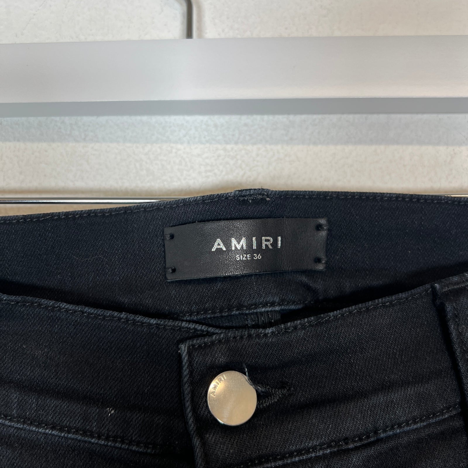 Amiri Tye Dye Bandana Thrasher Black Jeans Size 36