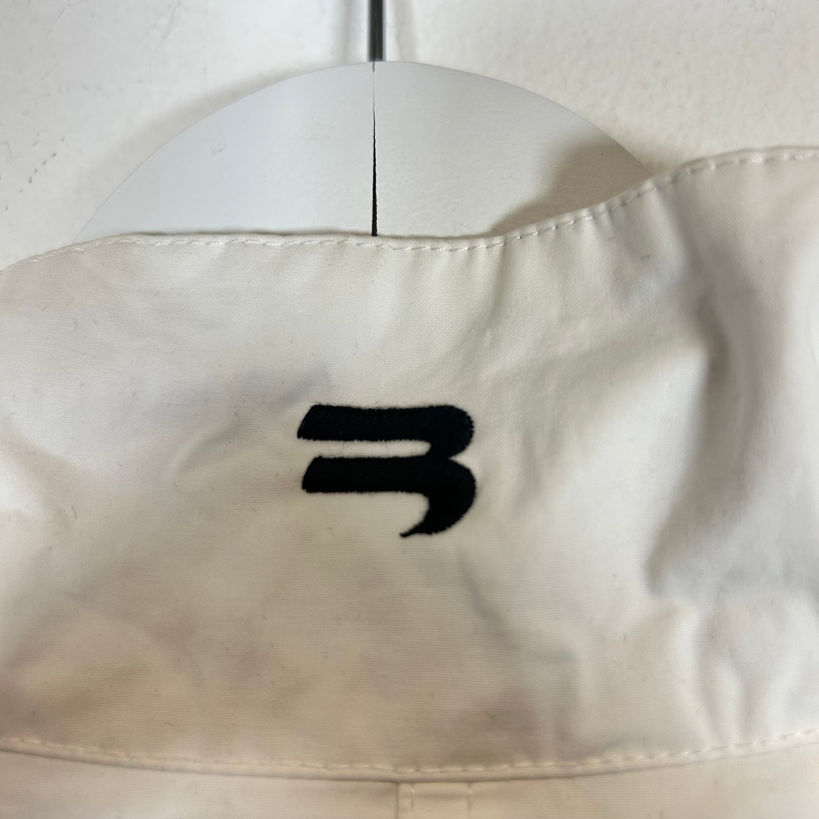 Balenciaga White/Red 3B Sport Track Jacket Size M
