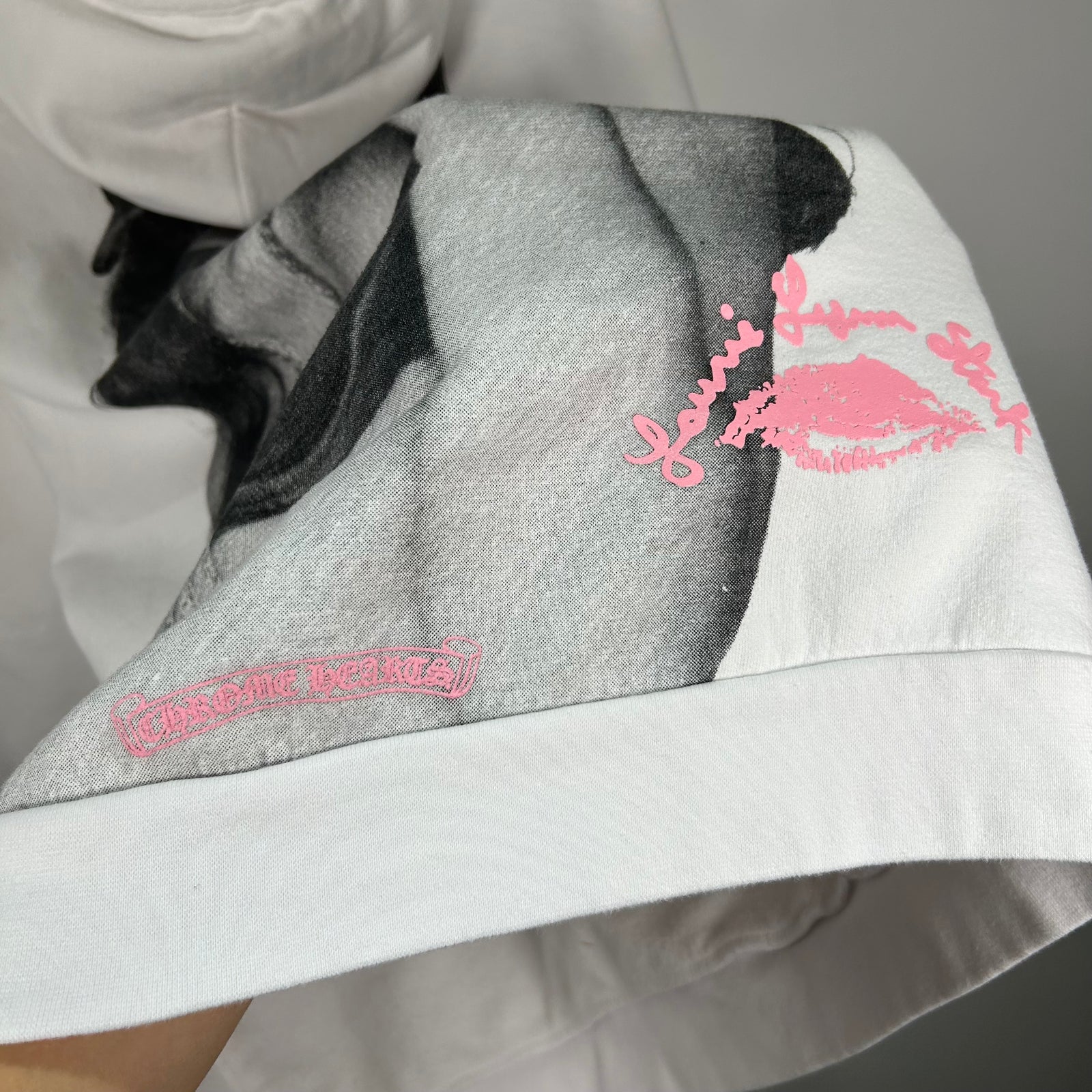 Chrome Hearts Laurie Lyn Stark Love You White Hoodie Size M