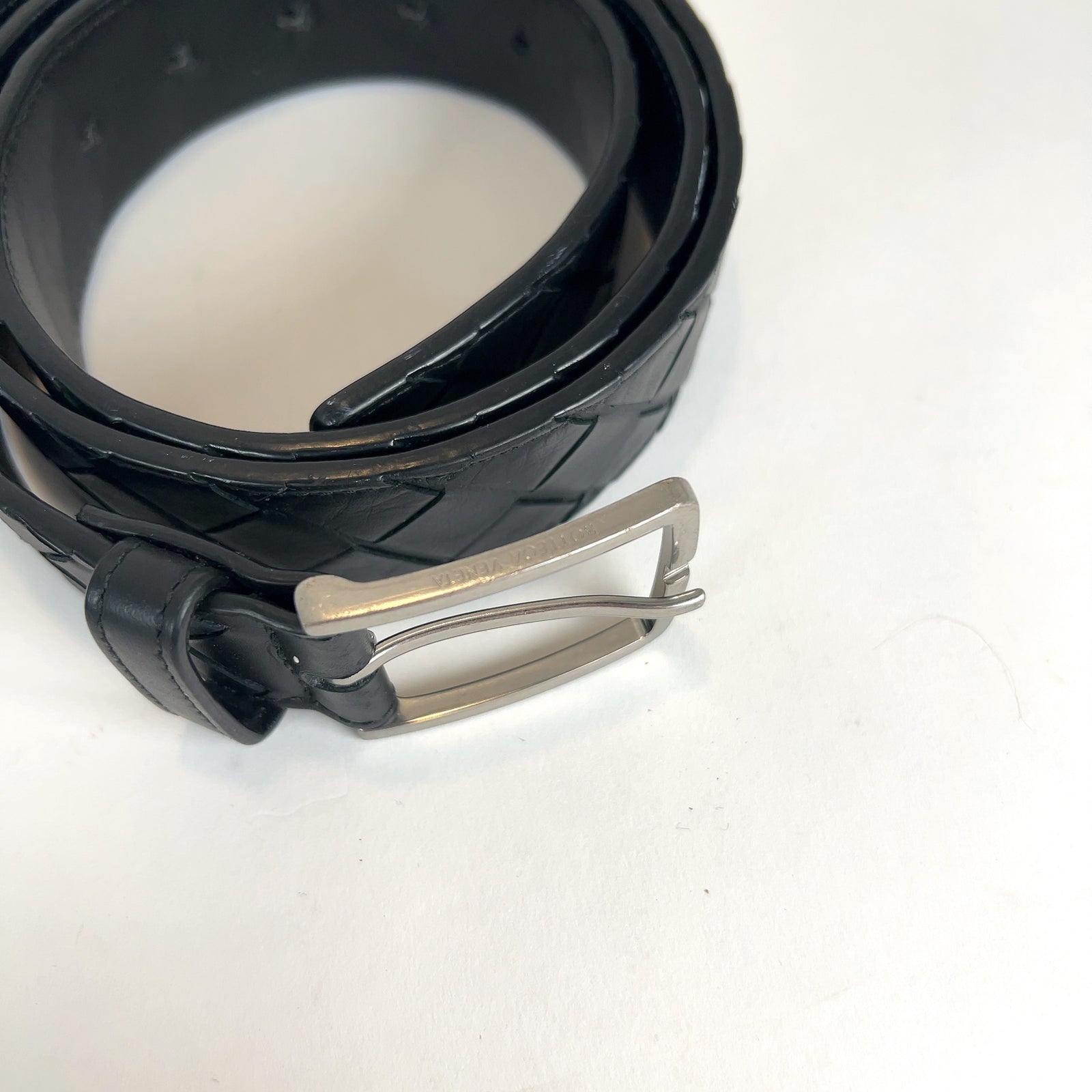Bottega Veneta Intrecciato Leather Belt