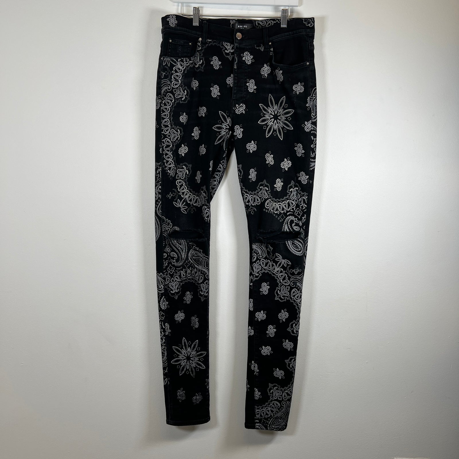 Amiri All Over Banadana Graphic Size 36