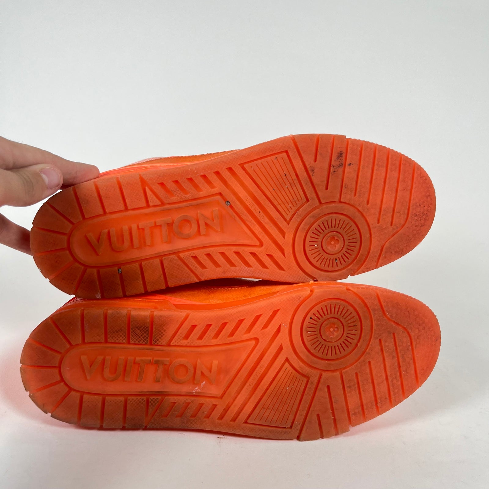 Louis Vuitton Peach Trainers LV 7