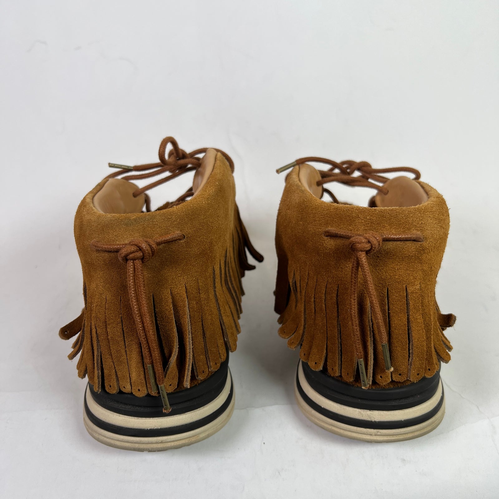 Visvim Brown FBT Shaman-Folk Size 10.5