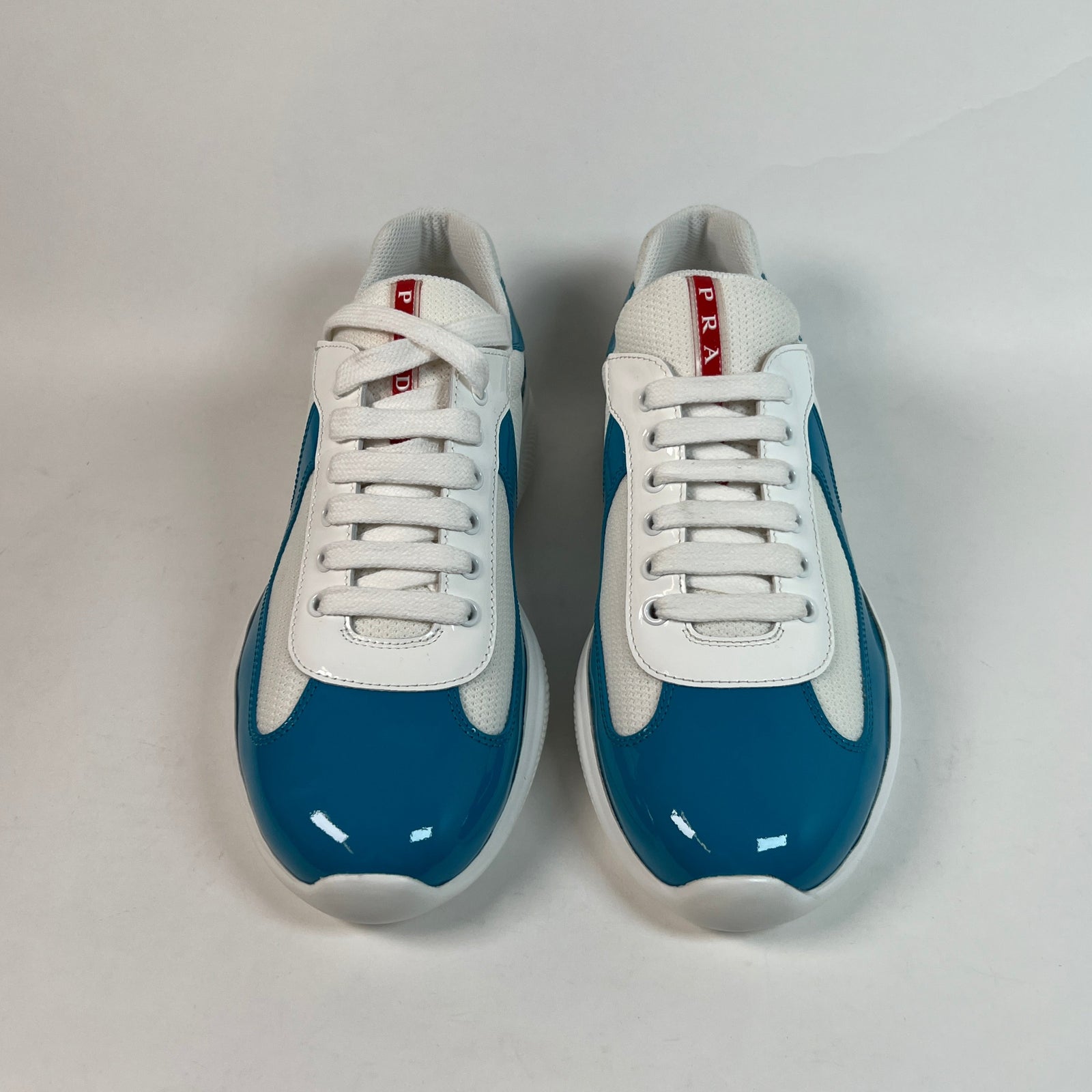 Prada Baby Blue America Cups Sz 7.5