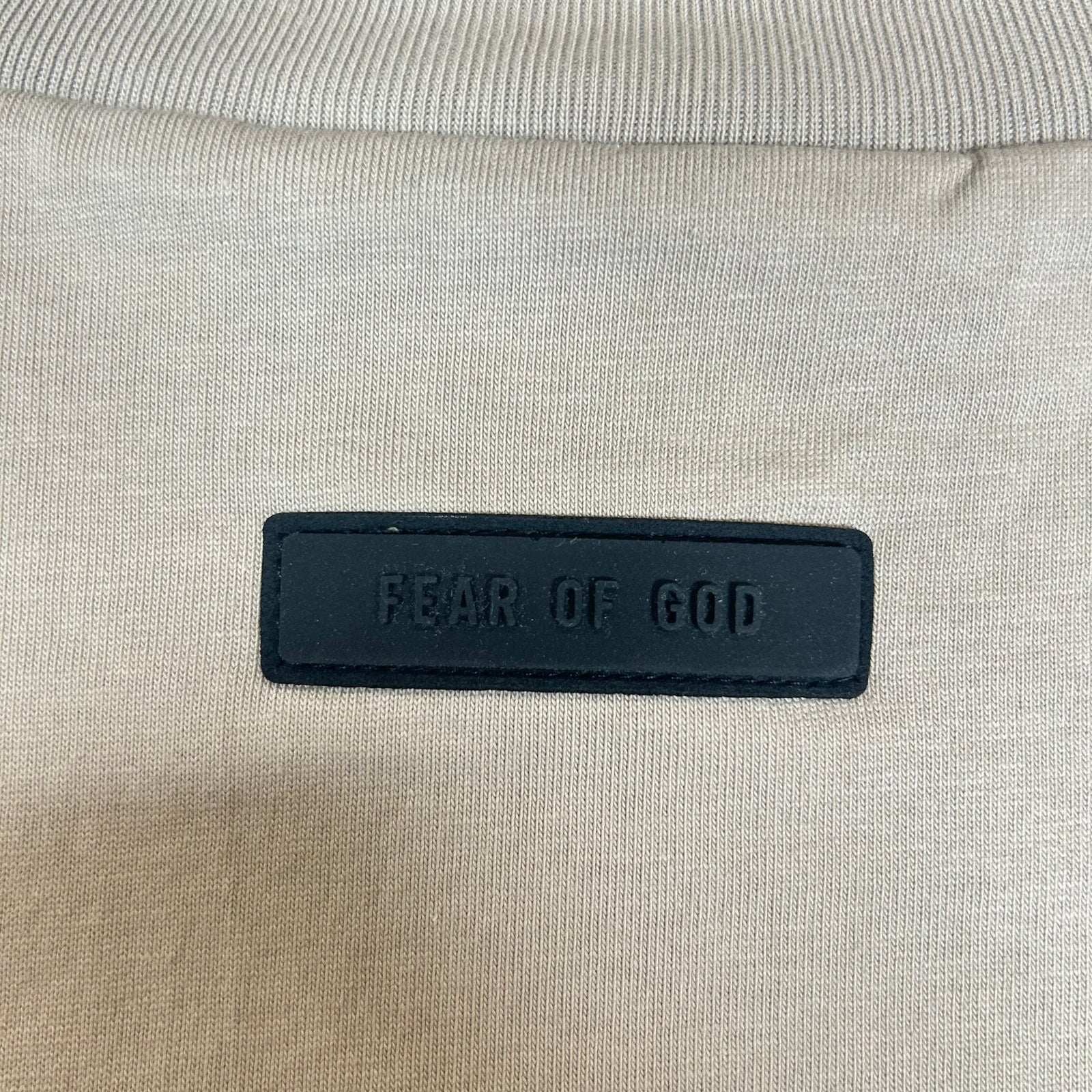 Fear of God Essentials Beige Tee Size XS