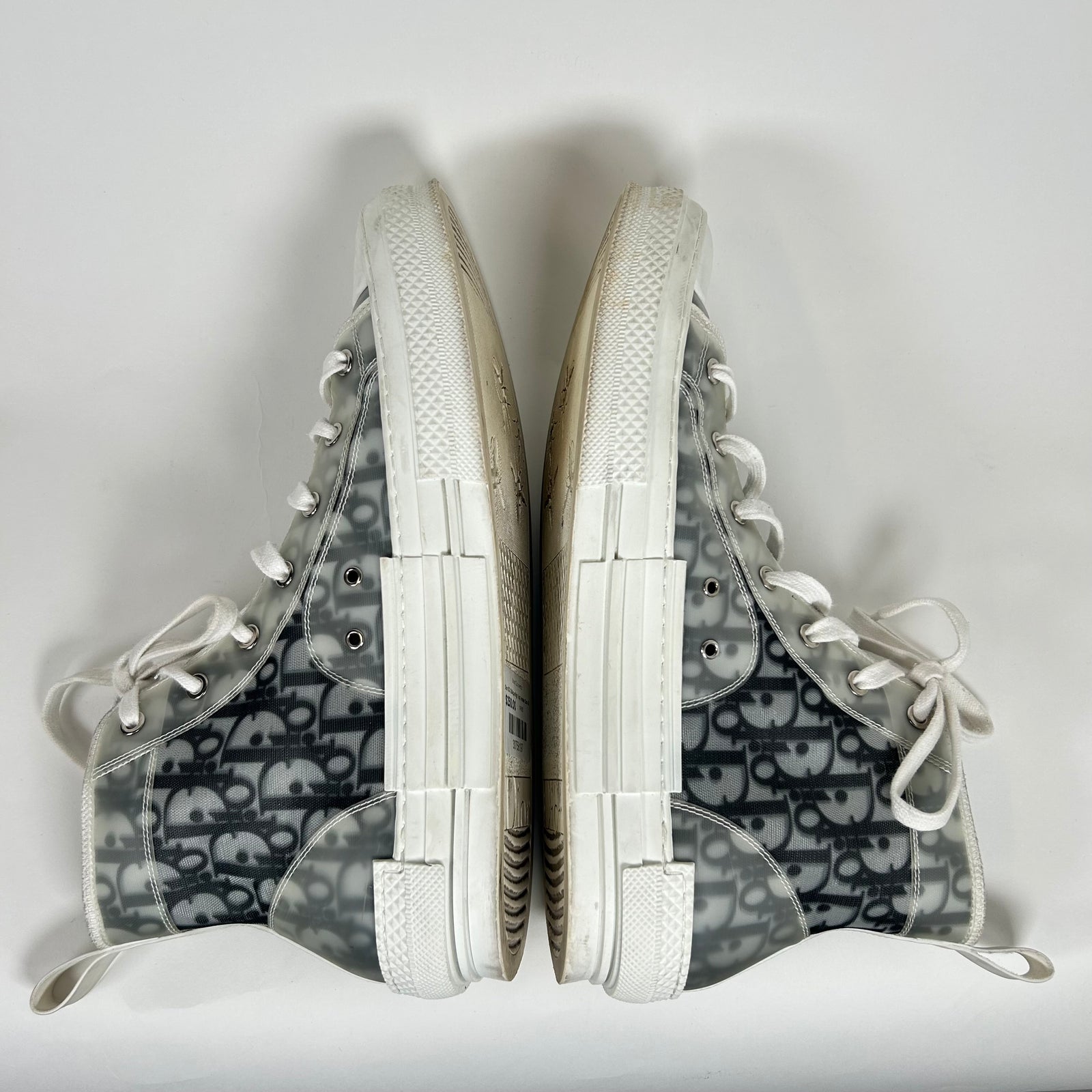 Dior B23 Oblique High Top Sneaker Size 45