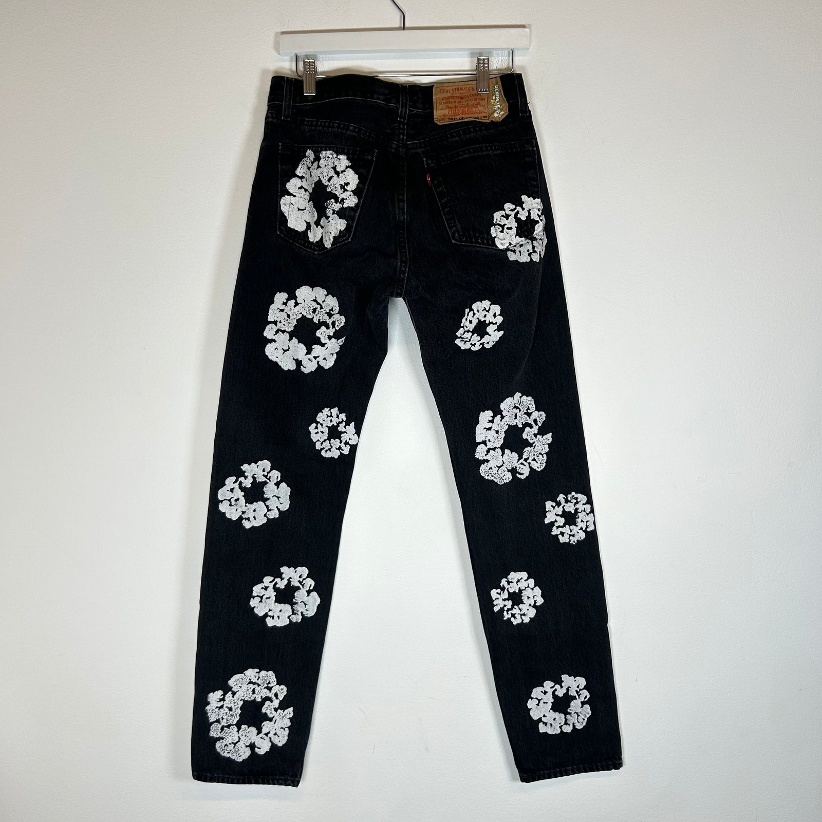 Denim Tears Black Wreath Jeans Size 30